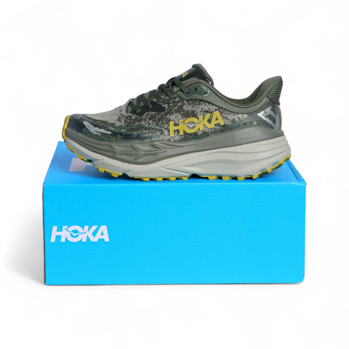 HOKA Stinson 7 – Maximum Cushioning Trail Running Shoes HS - in Green