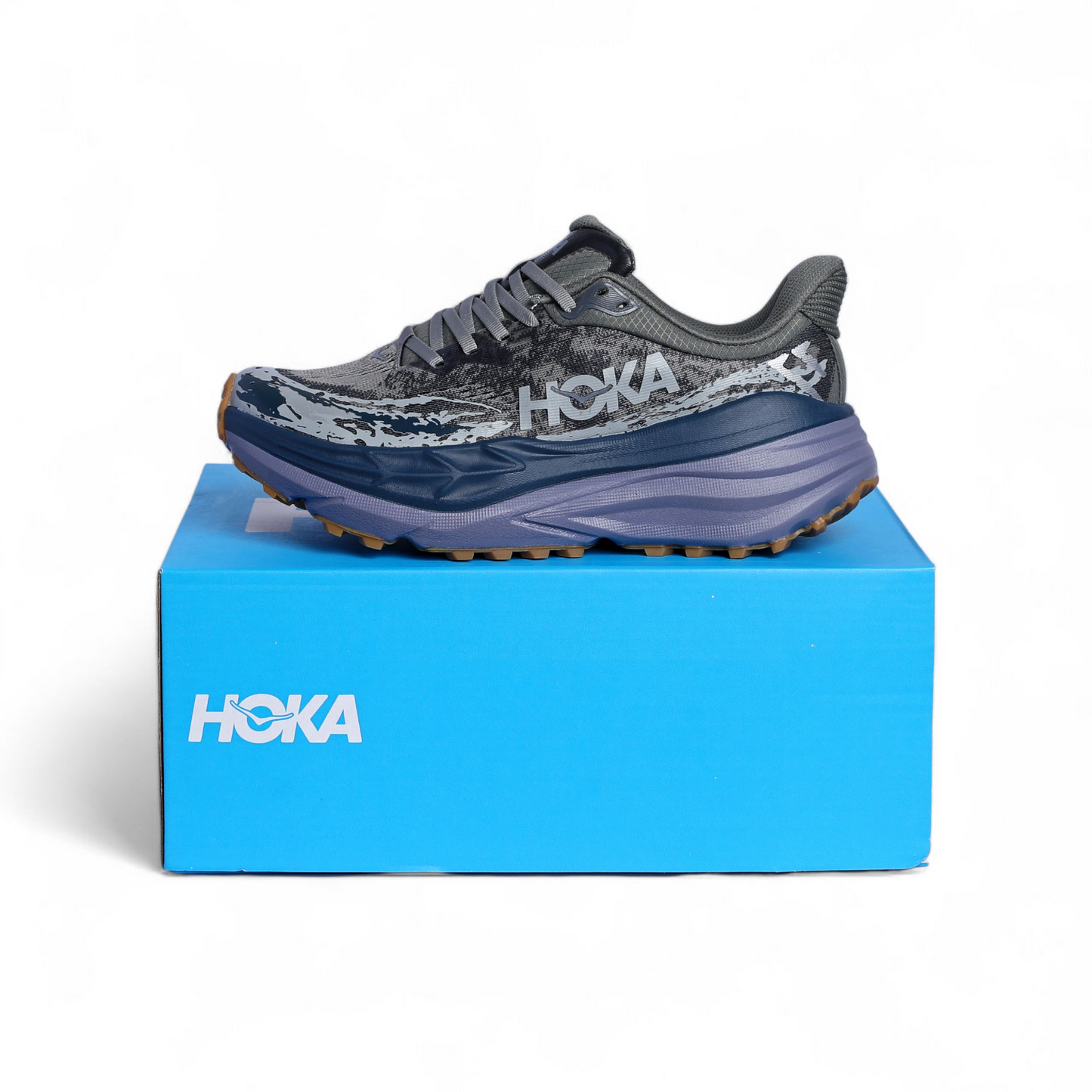 HOKA Stinson 7 – Maximum Cushioning Trail Running Shoes HS - in Dark gray