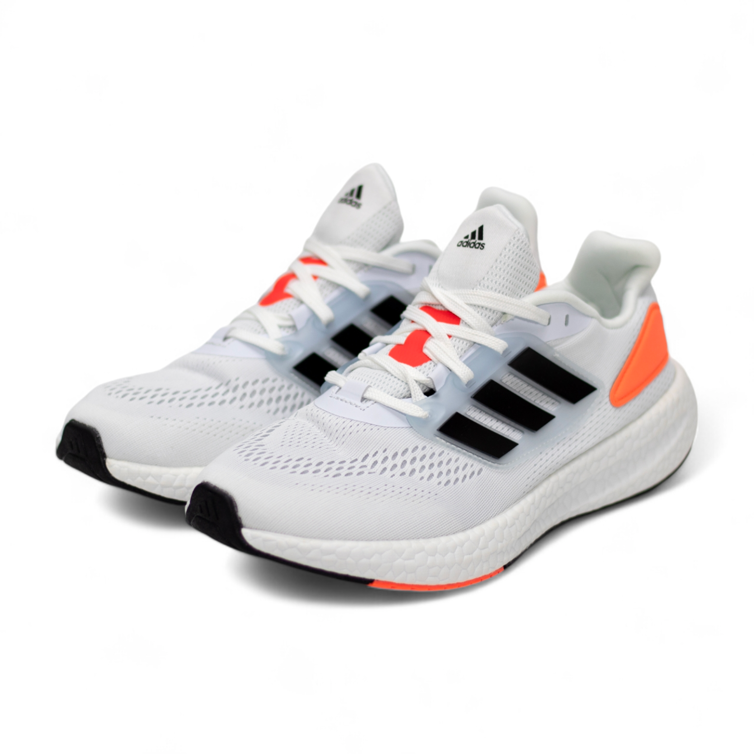 Adidas white black and orange shoes best sale