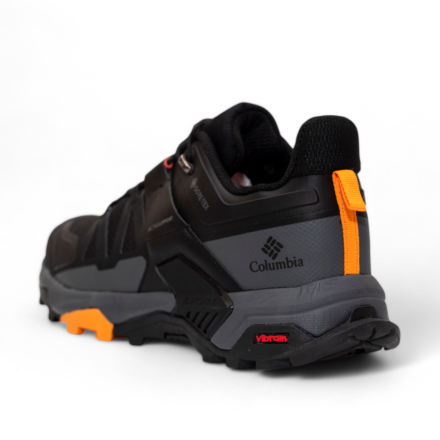 Columbia Gore-Tex running shoes GT - in black×orange