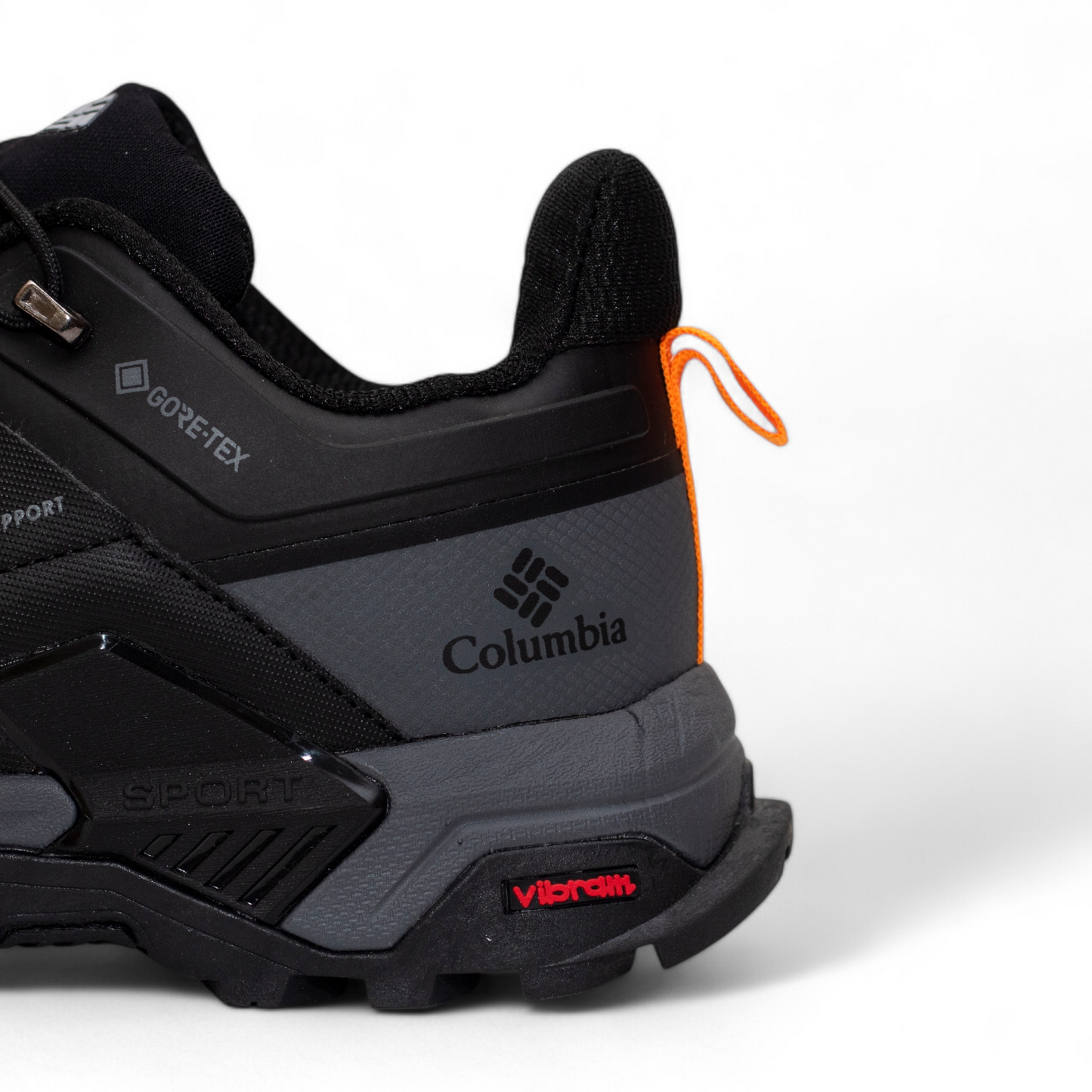 Columbia Gore-Tex running shoes GT - in black×orange