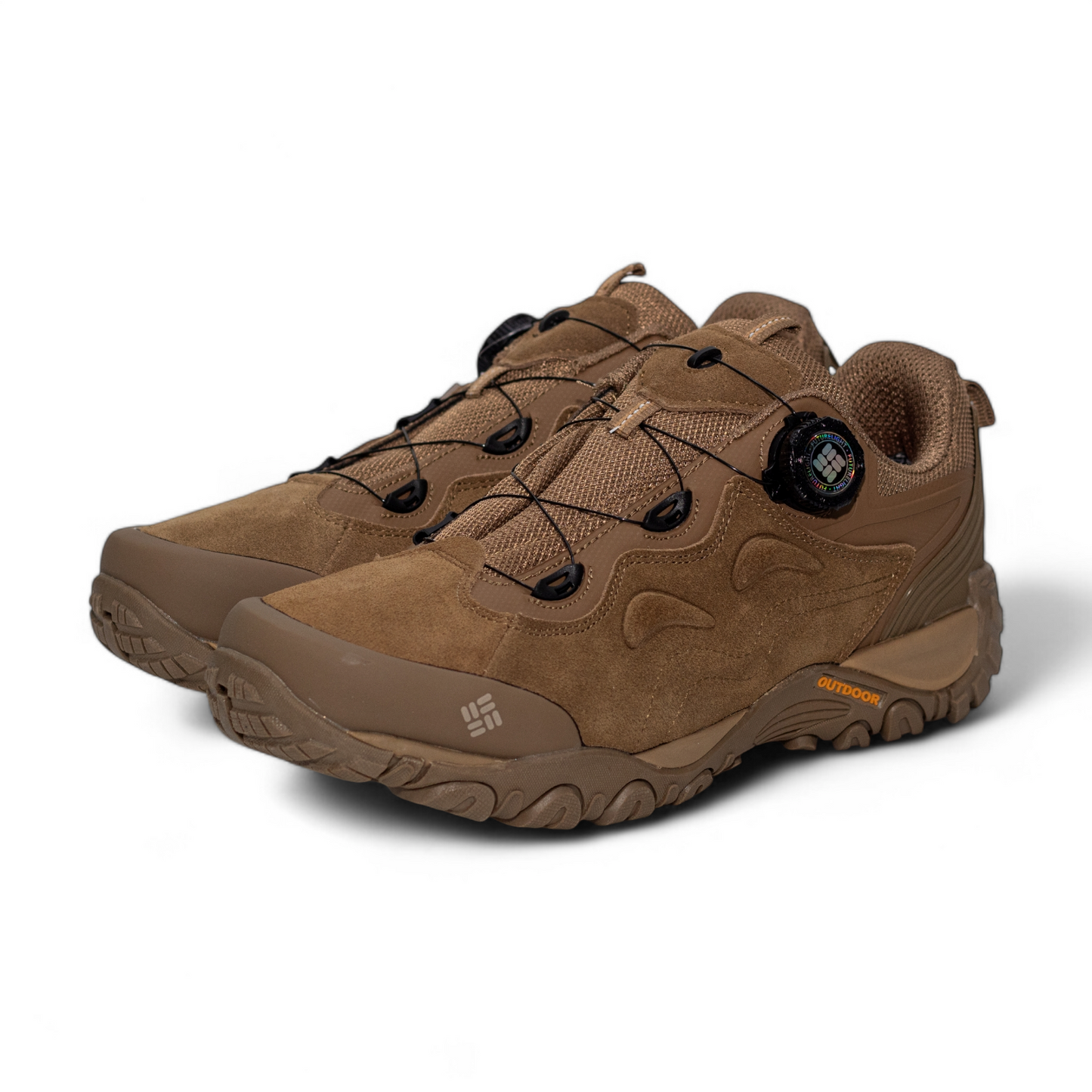 Columbia Leather Outdoor Sneakers CO - in beige