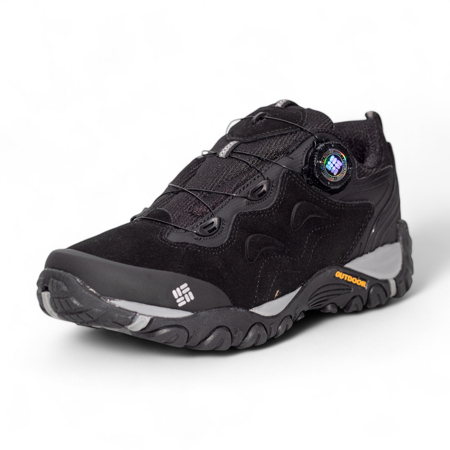 Columbia Leather Outdoor Sneakers CO - in black×gray