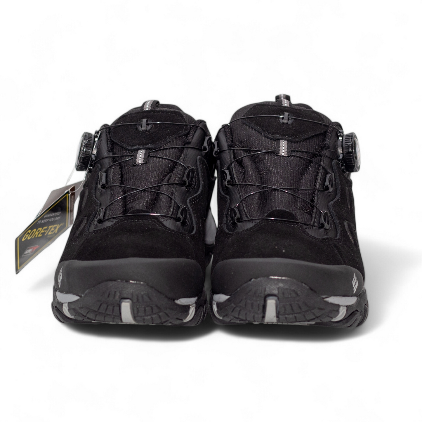 Columbia Leather Outdoor Sneakers CO - in black×gray