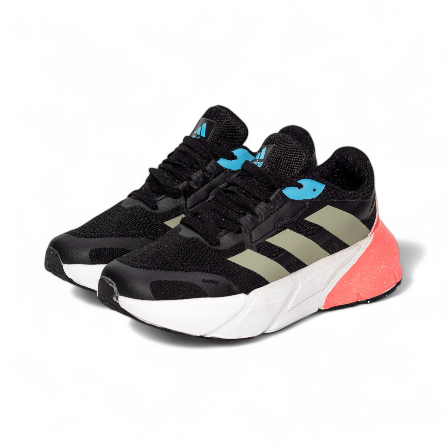 Women s Adidas Adistar running shoes AR in black orange EcomModa