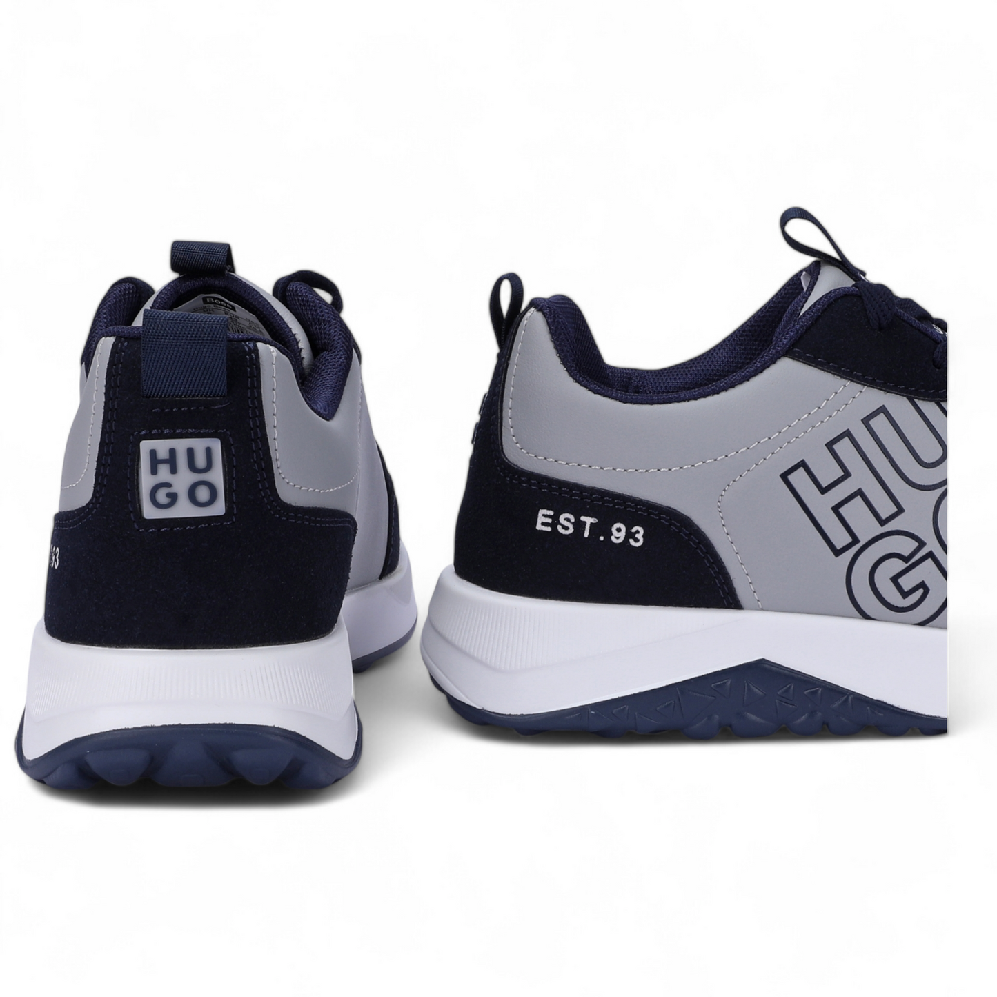 Hugo men's sneakers kane_runn_lgny HG - in grey×navy