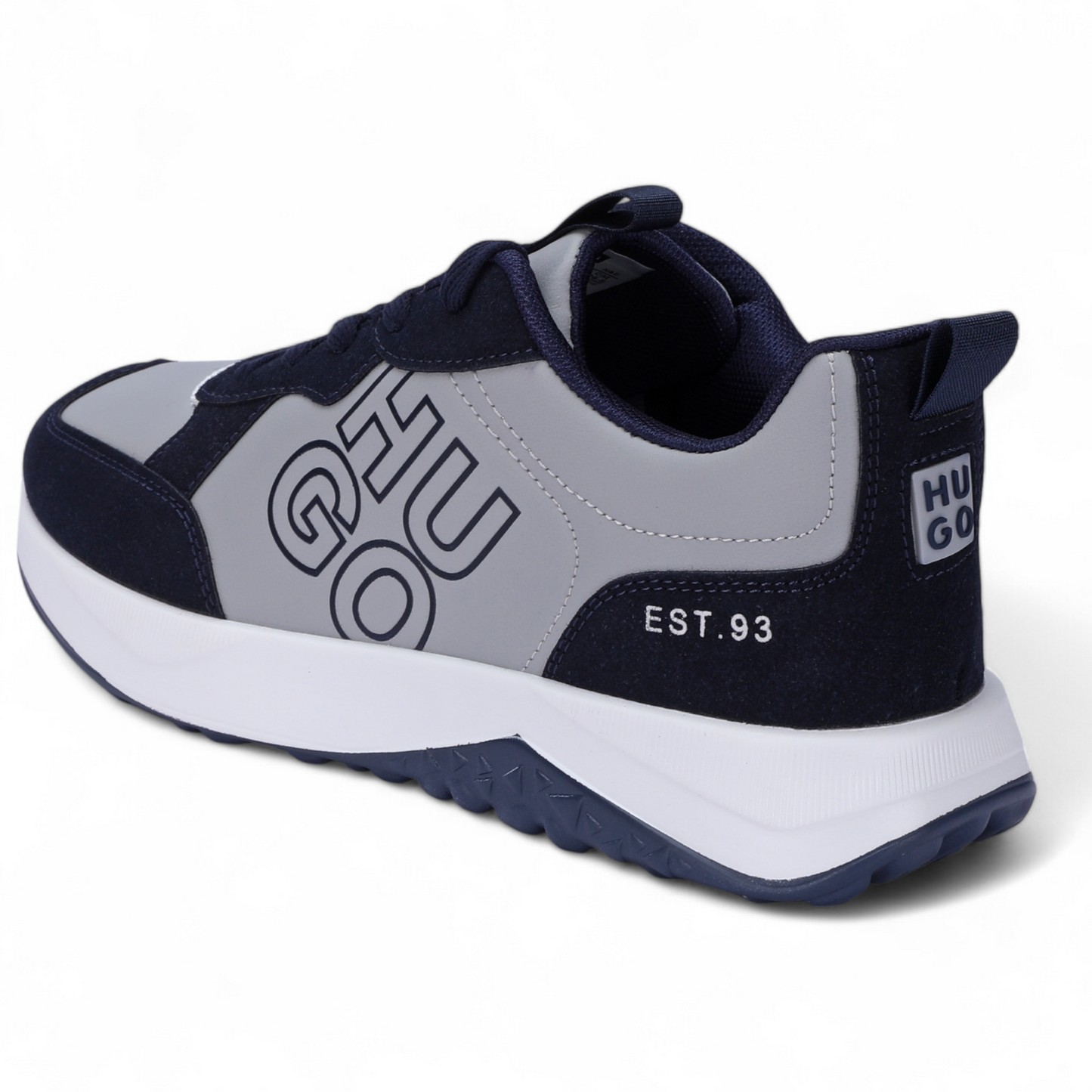Hugo men's sneakers kane_runn_lgny HG - in grey×navy