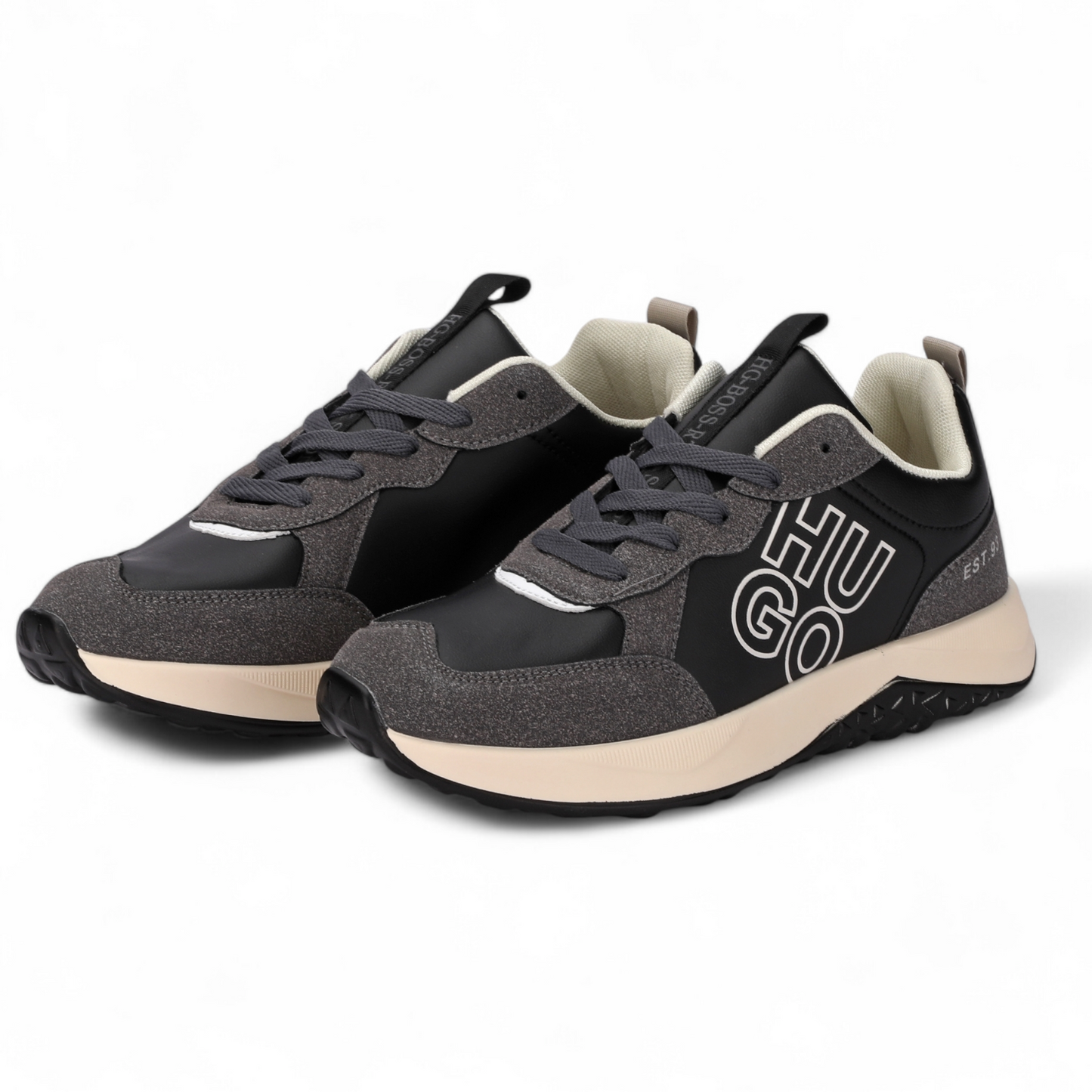 Hugo men's sneakers kane_runn_lgny HG - in black