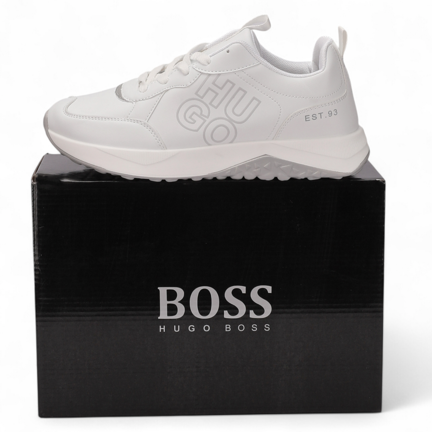 Hugo men's sneakers kane_runn_lgny HG - in white