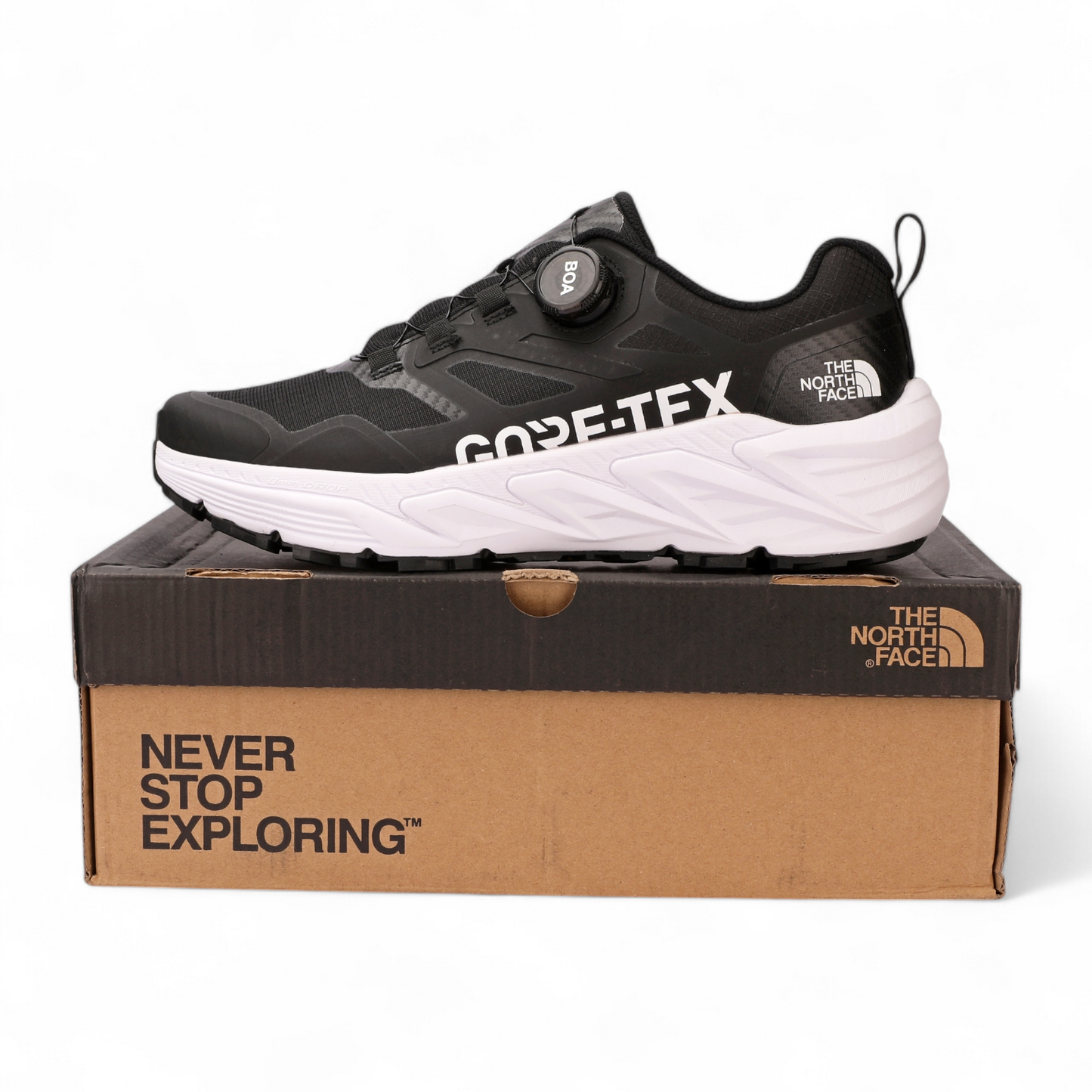 The north face outdoor shoes OR - in black×white