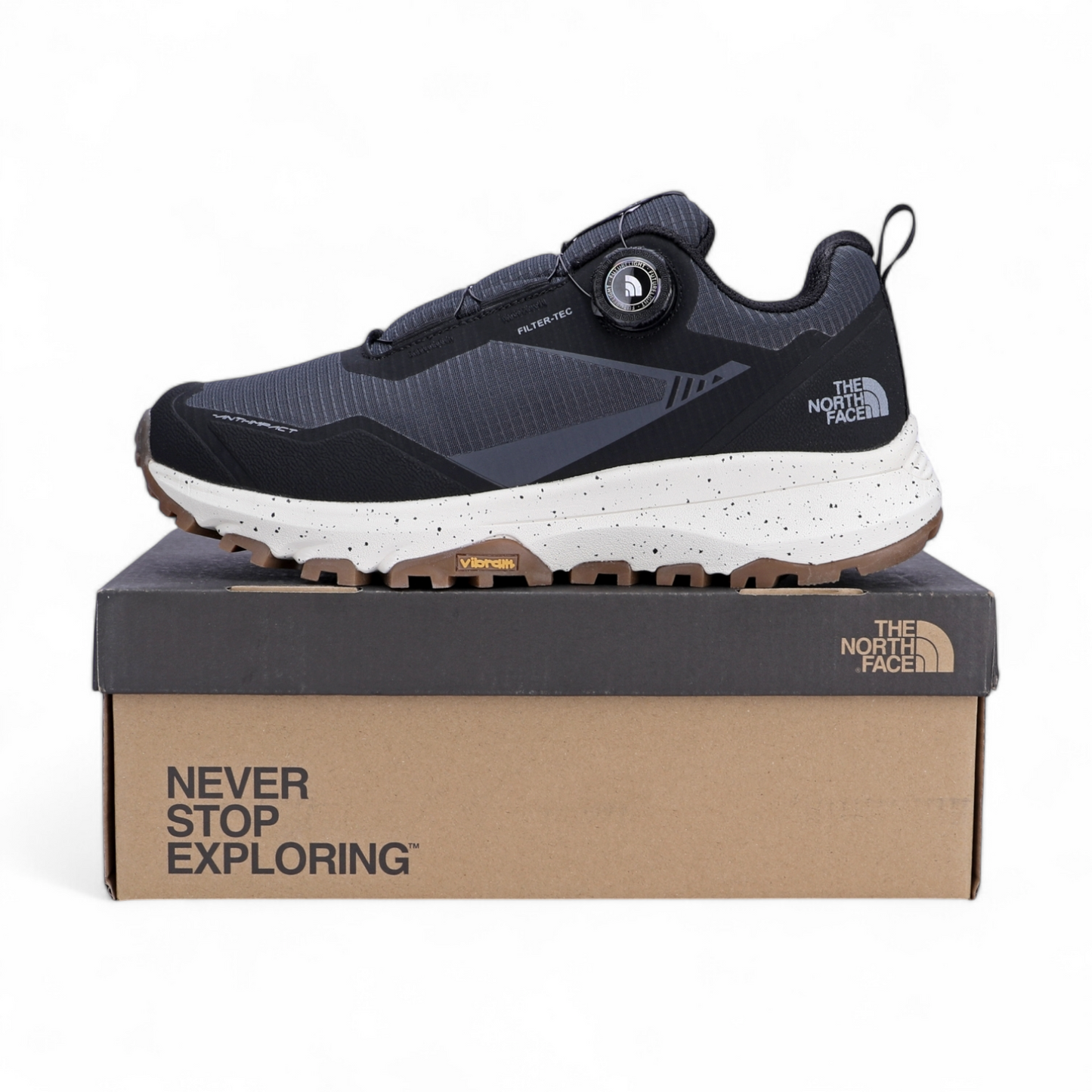 The north face outdoor shoes NF - in gray×black