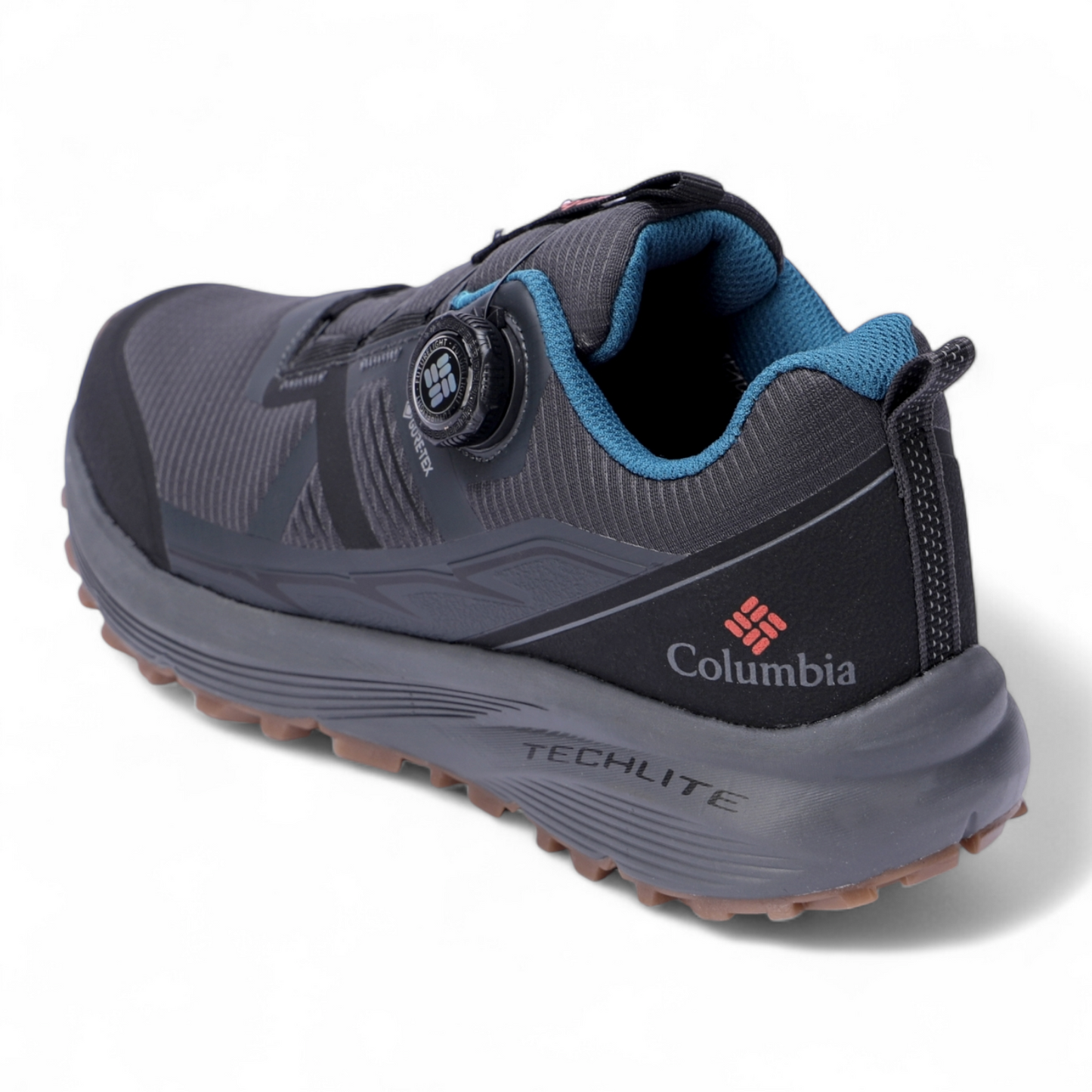 Columbia Leather Outdoor Sneakers BK - in gray×sky