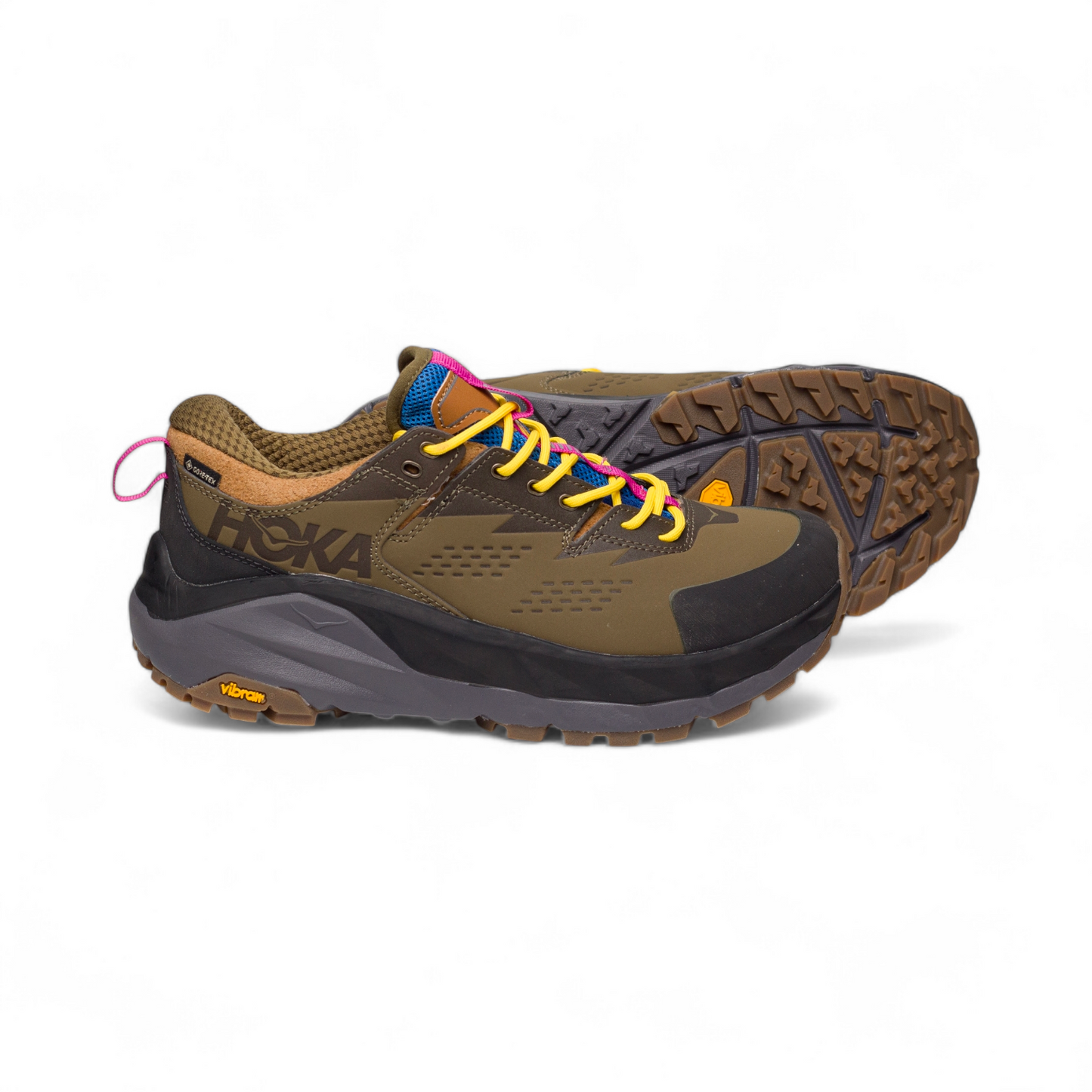 Hoka X Bodega Kaha Low GTX Shoes HO - in Olive Almond