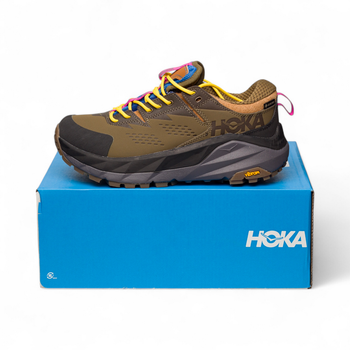 Hoka X Bodega Kaha Low GTX Shoes HO - in Olive Almond