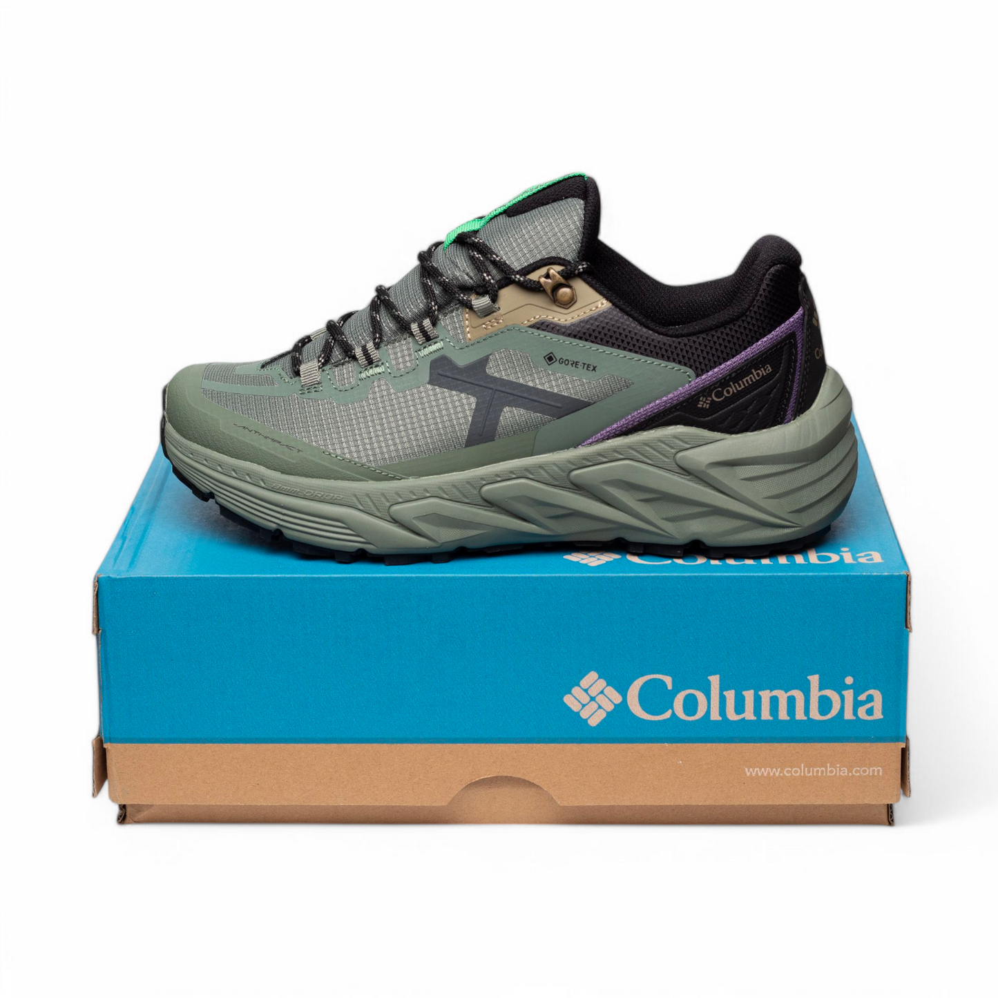 Columbia Gore-Tex running shoes LT - in mint green
