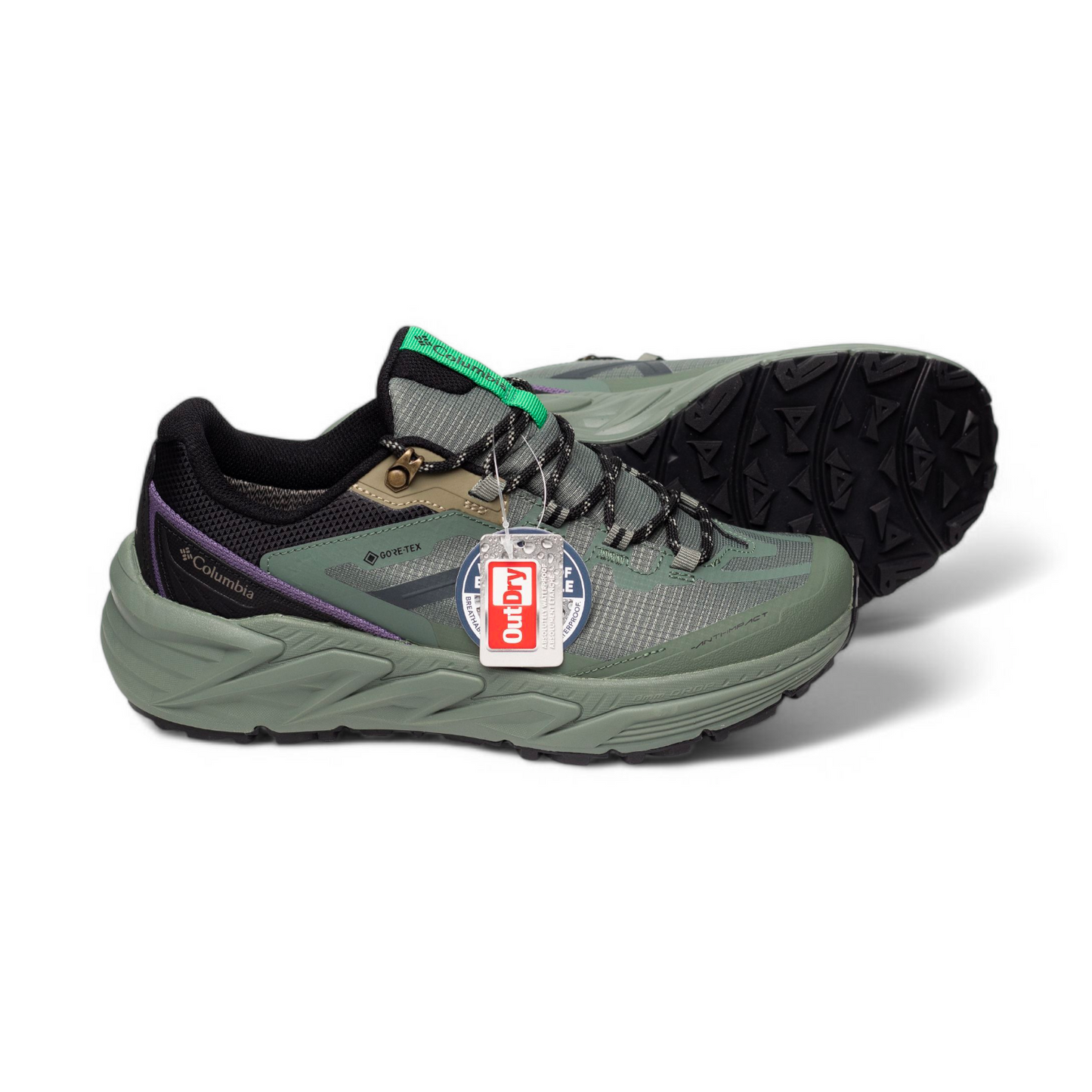 Columbia Gore-Tex running shoes LT - in mint green