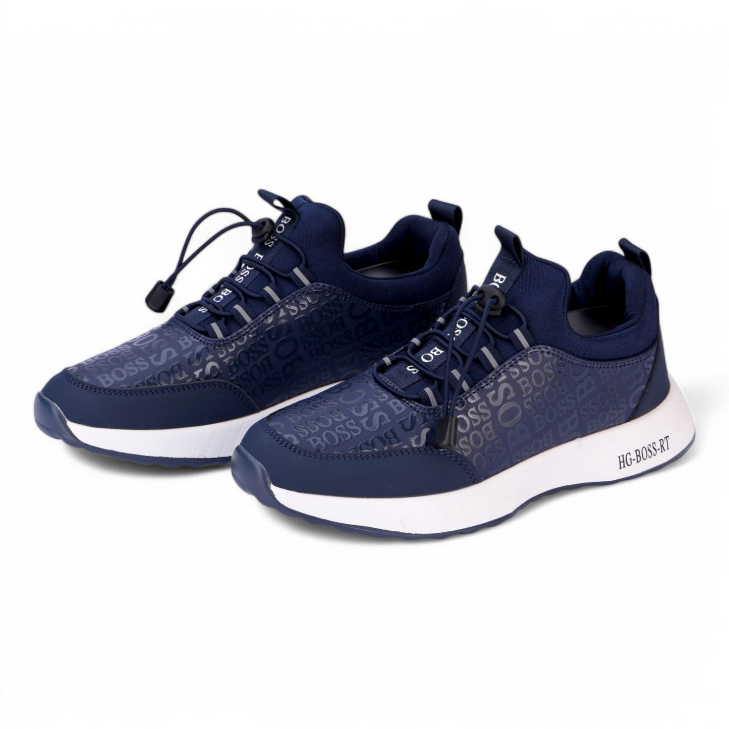 Boss men's casual sneakers KL - in Navy