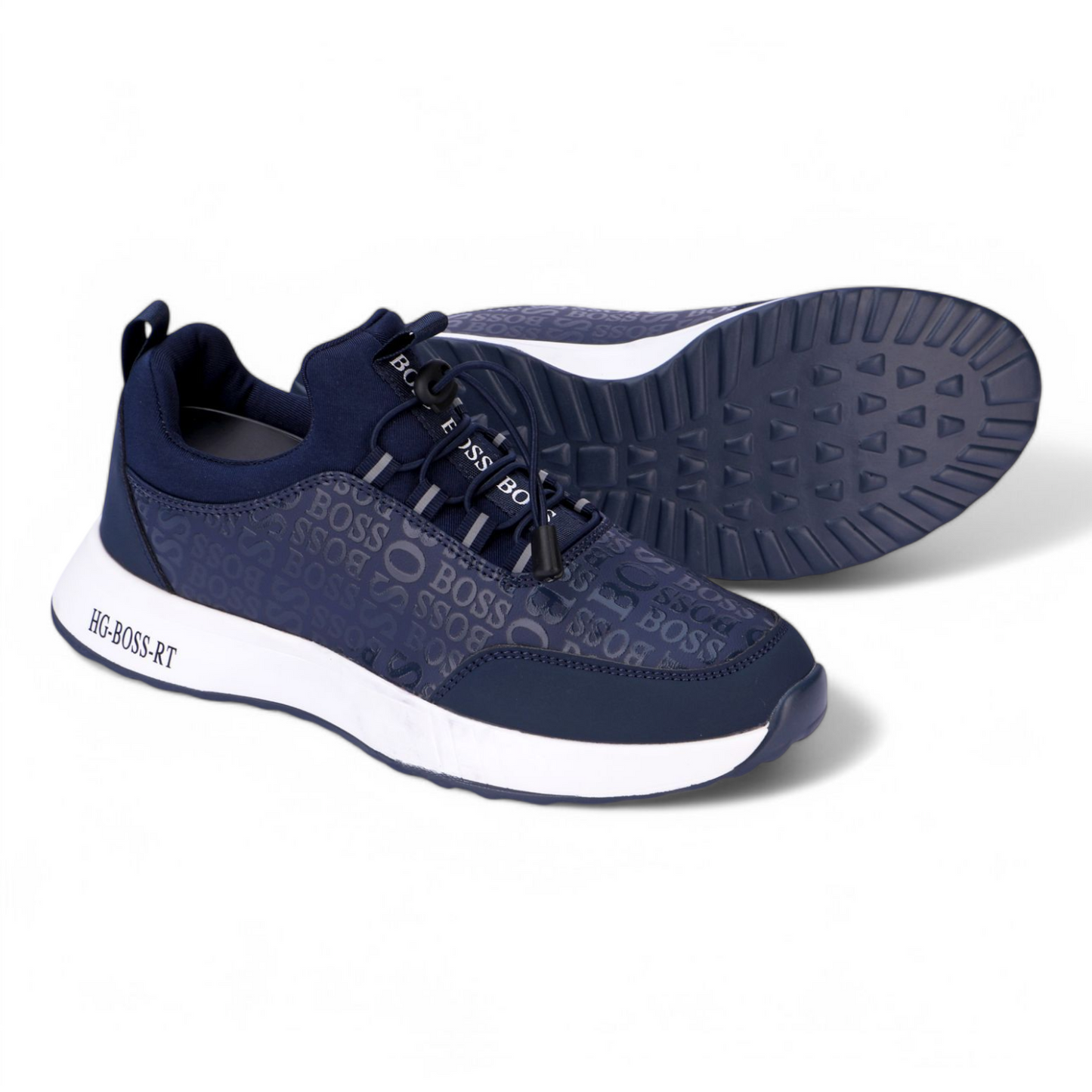 Boss men's casual sneakers KL - in Navy