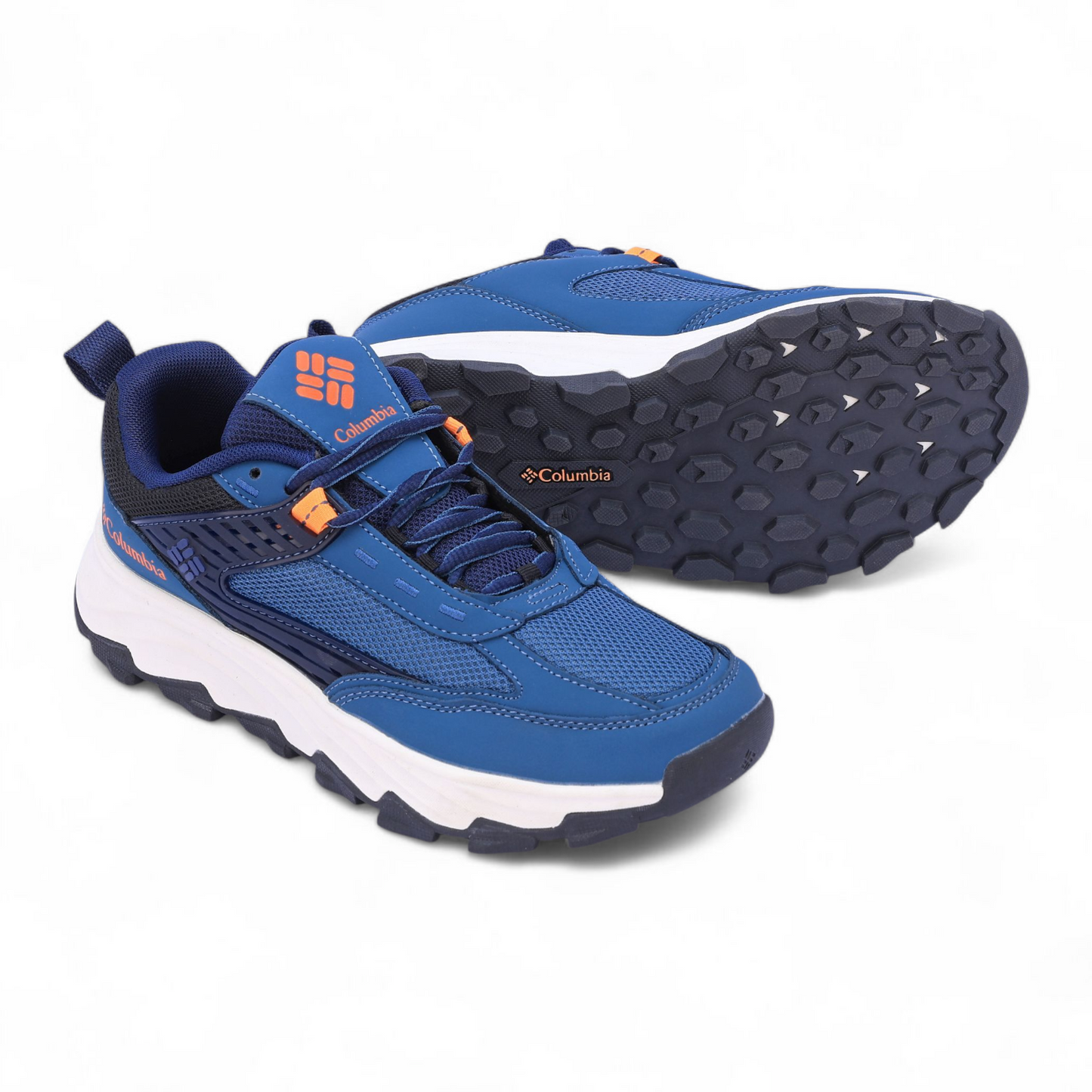 Columbia Leather Outdoor Sneakers ZA - in blue