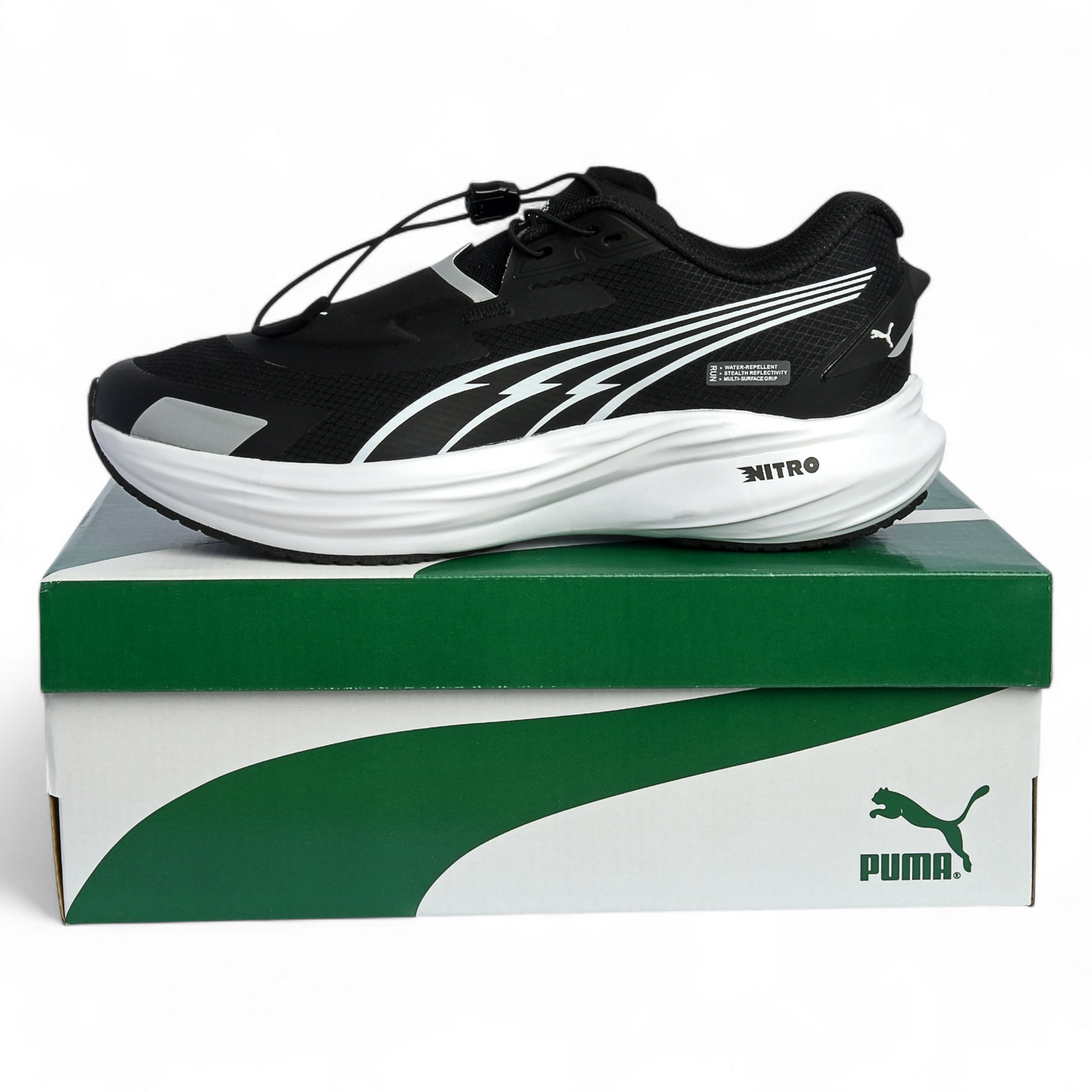 Puma deviate nitro 3 Running Shoes PM - in black×white