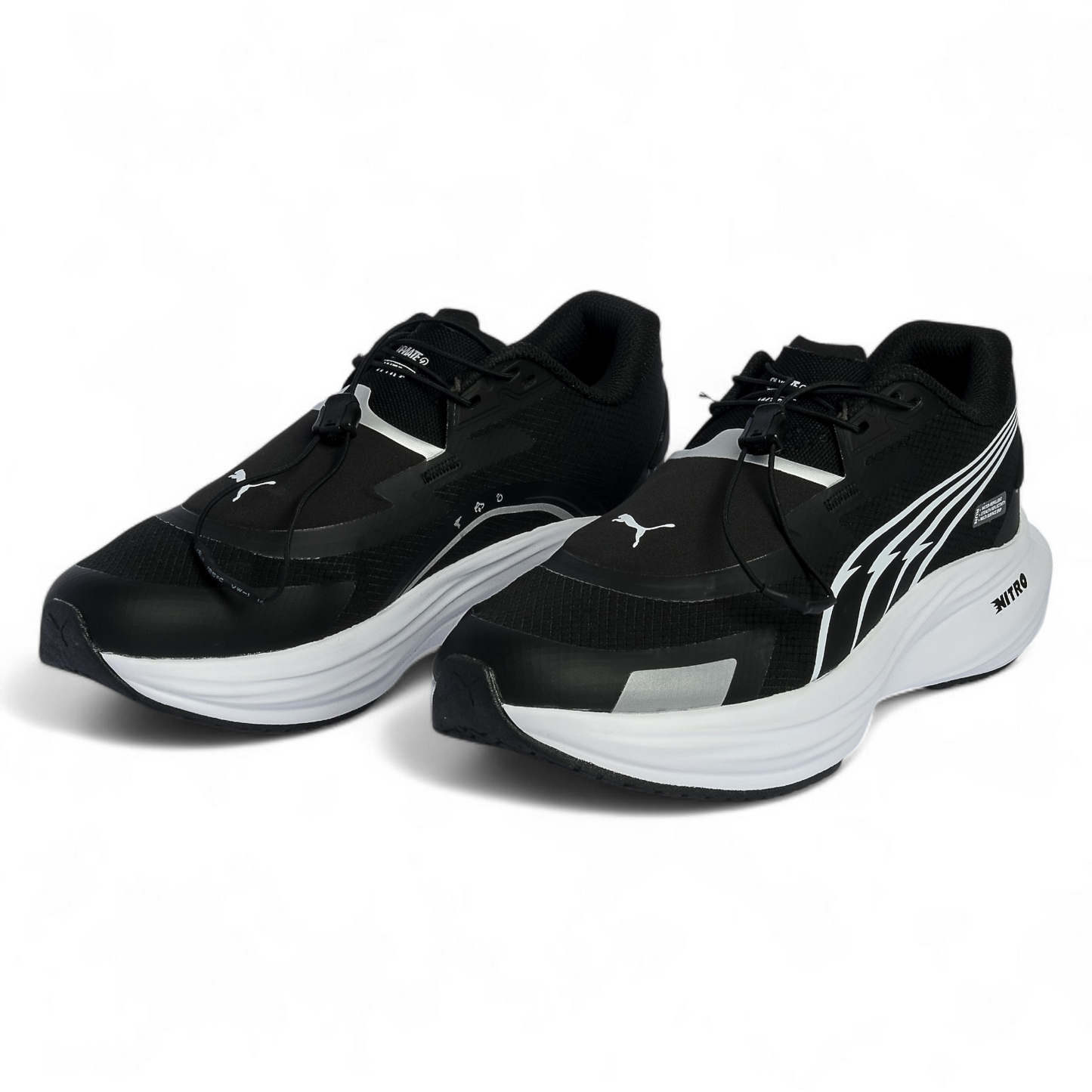 Puma deviate nitro 3 Running Shoes PM - in black×white