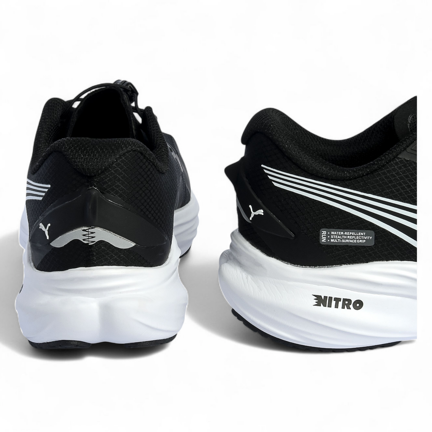 Puma deviate nitro 3 Running Shoes PM - in black×white
