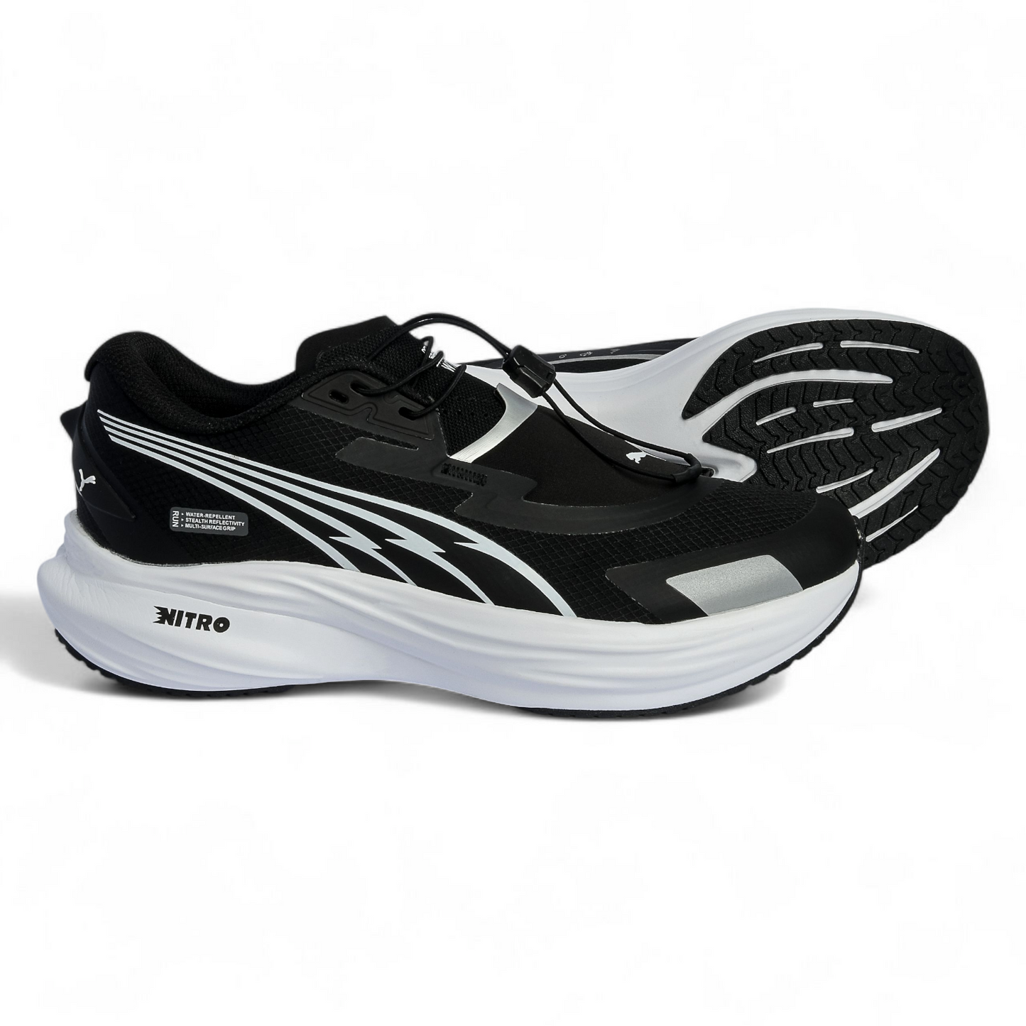Puma deviate nitro 3 Running Shoes PM - in black×white