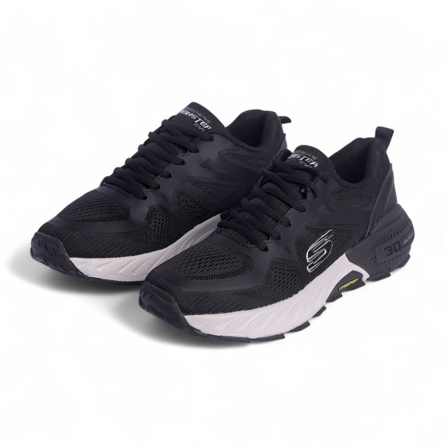 Skechers Max Protect Goodyear Sole 3D - in Black