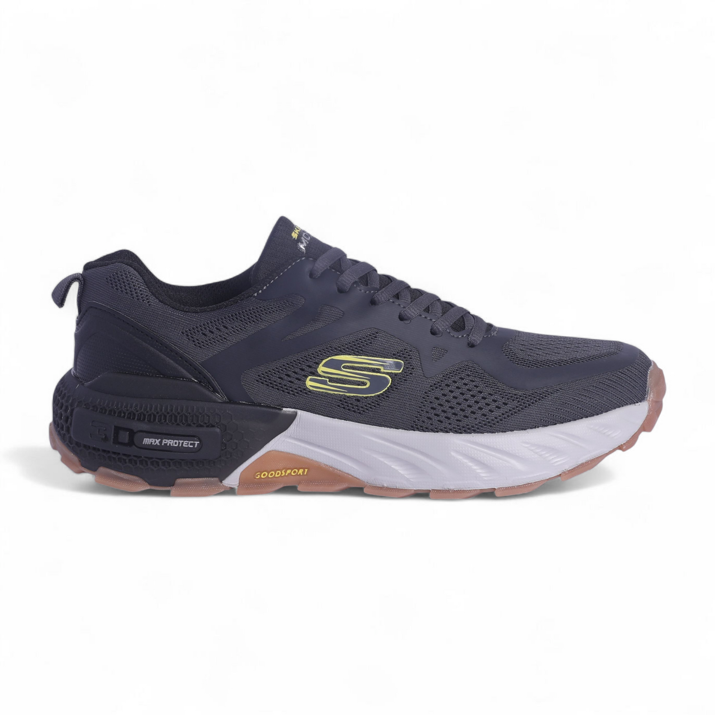 Skechers Max Protect Goodyear Sole 3D - in Gray