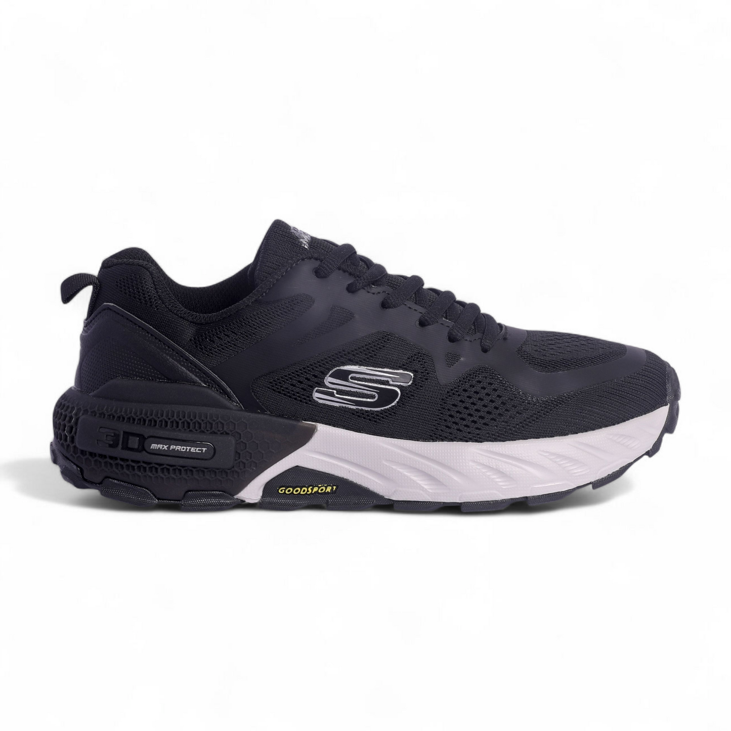 Skechers Max Protect Goodyear Sole 3D - in Black