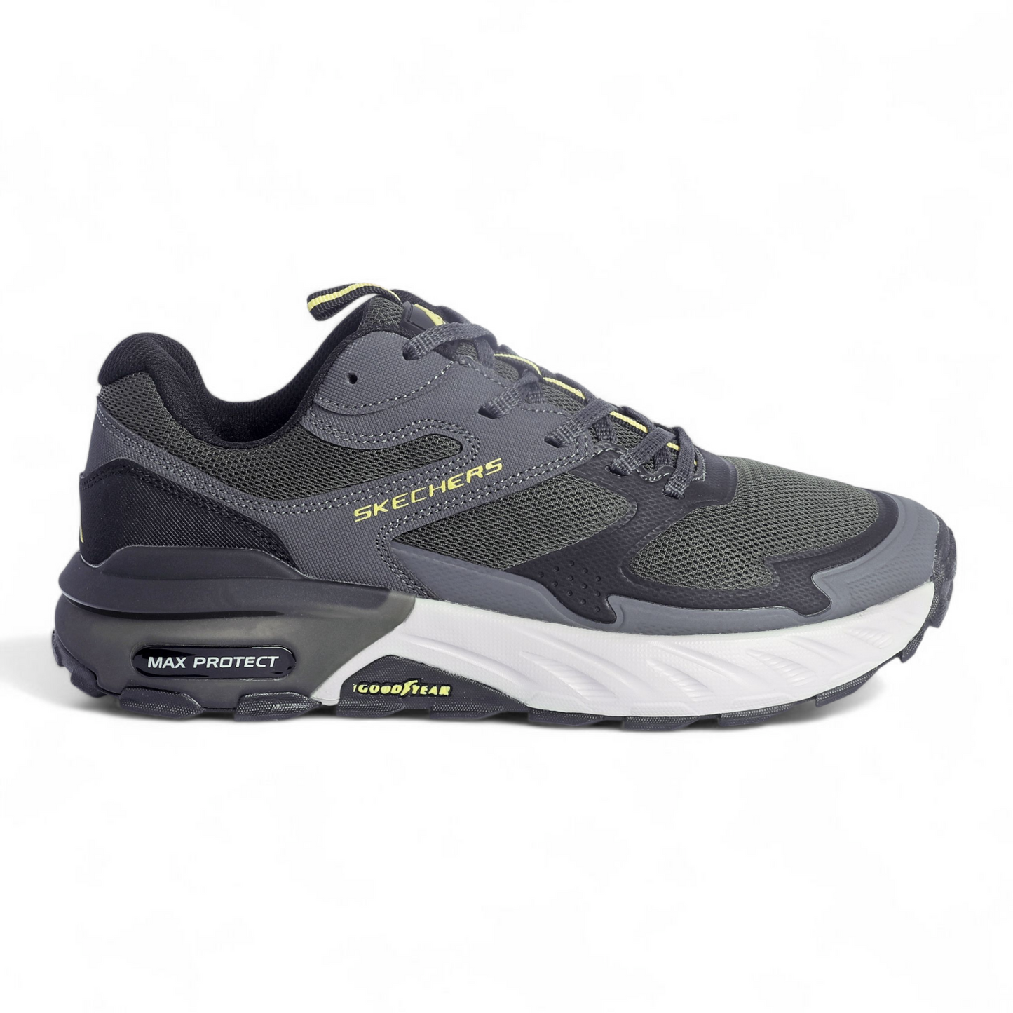 Skechers Max Protect Goodyear Sole SD - in Green×gray