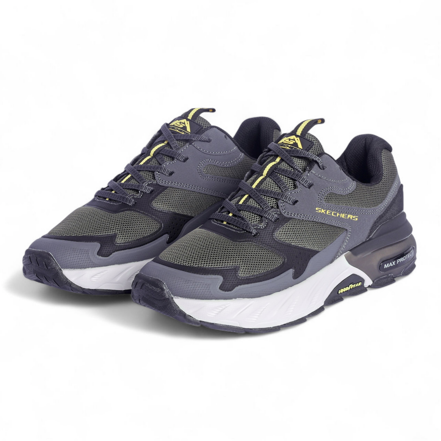 Skechers Max Protect Goodyear Sole SD - in Green×gray