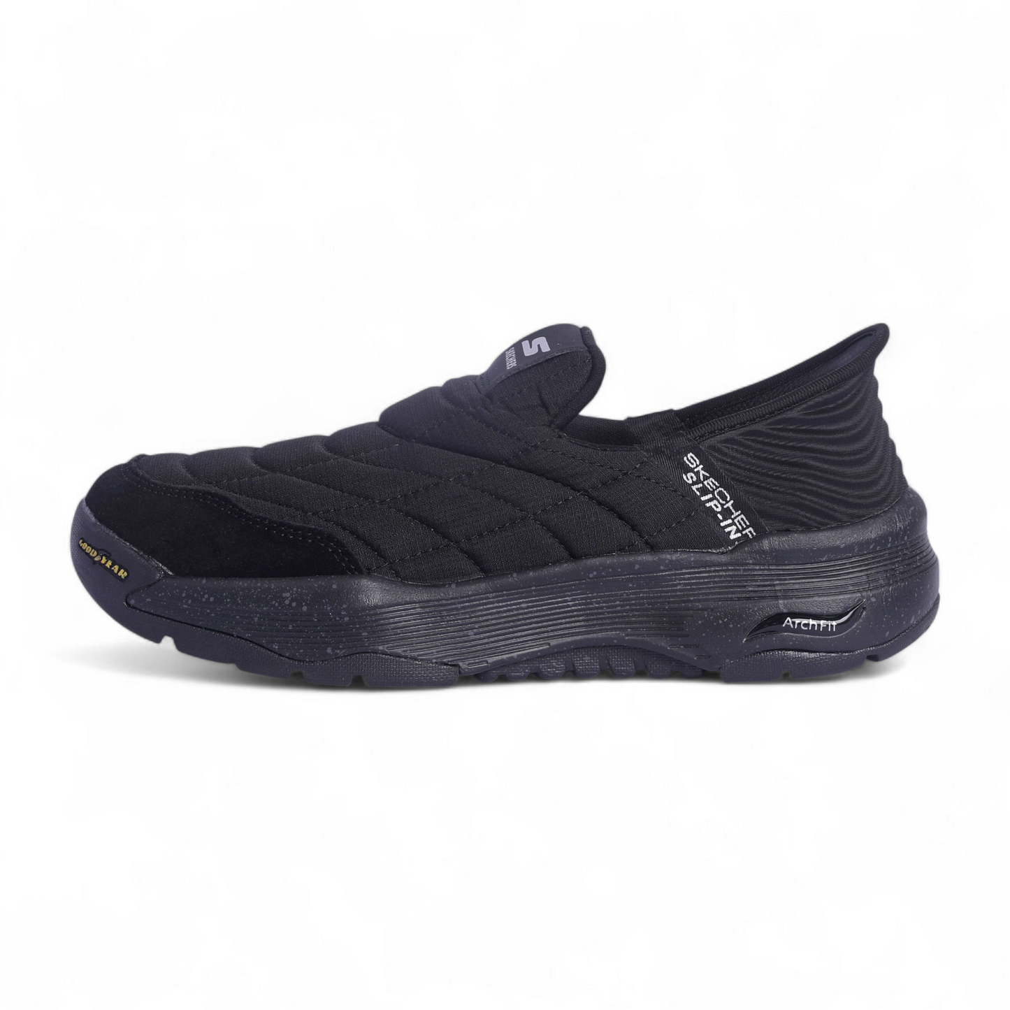 Skechers Arch Fit Slip-Ins – Quilted Comfort Edition MK - in Black