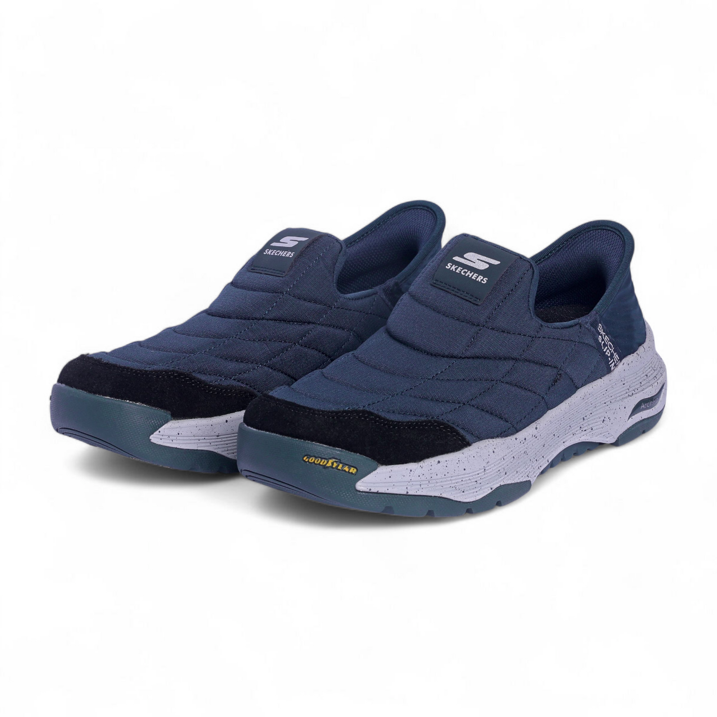 Skechers Arch Fit Slip-Ins – Quilted Comfort Edition MK - in Navy