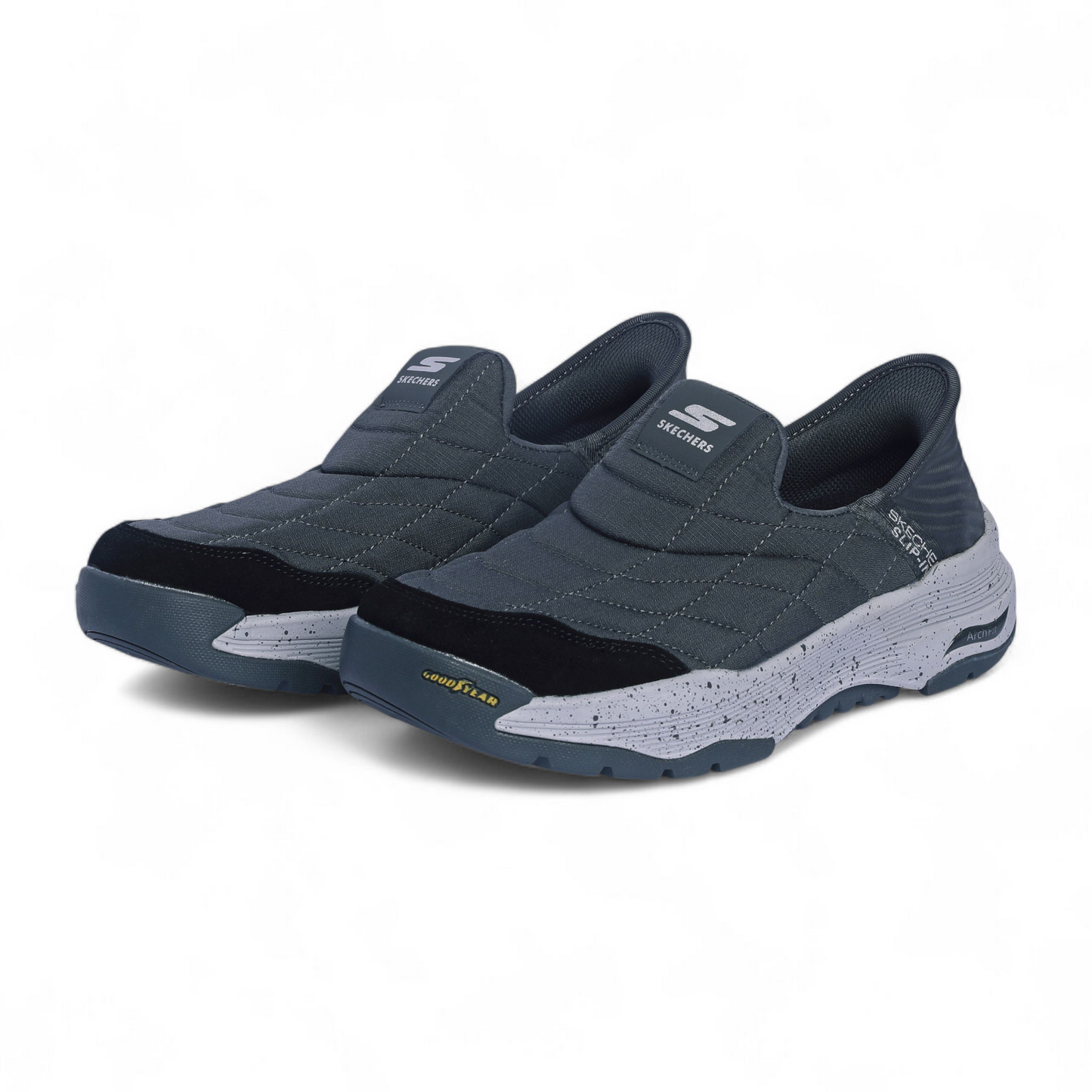 Skechers Arch Fit Slip-Ins – Quilted Comfort Edition MK - in Gray