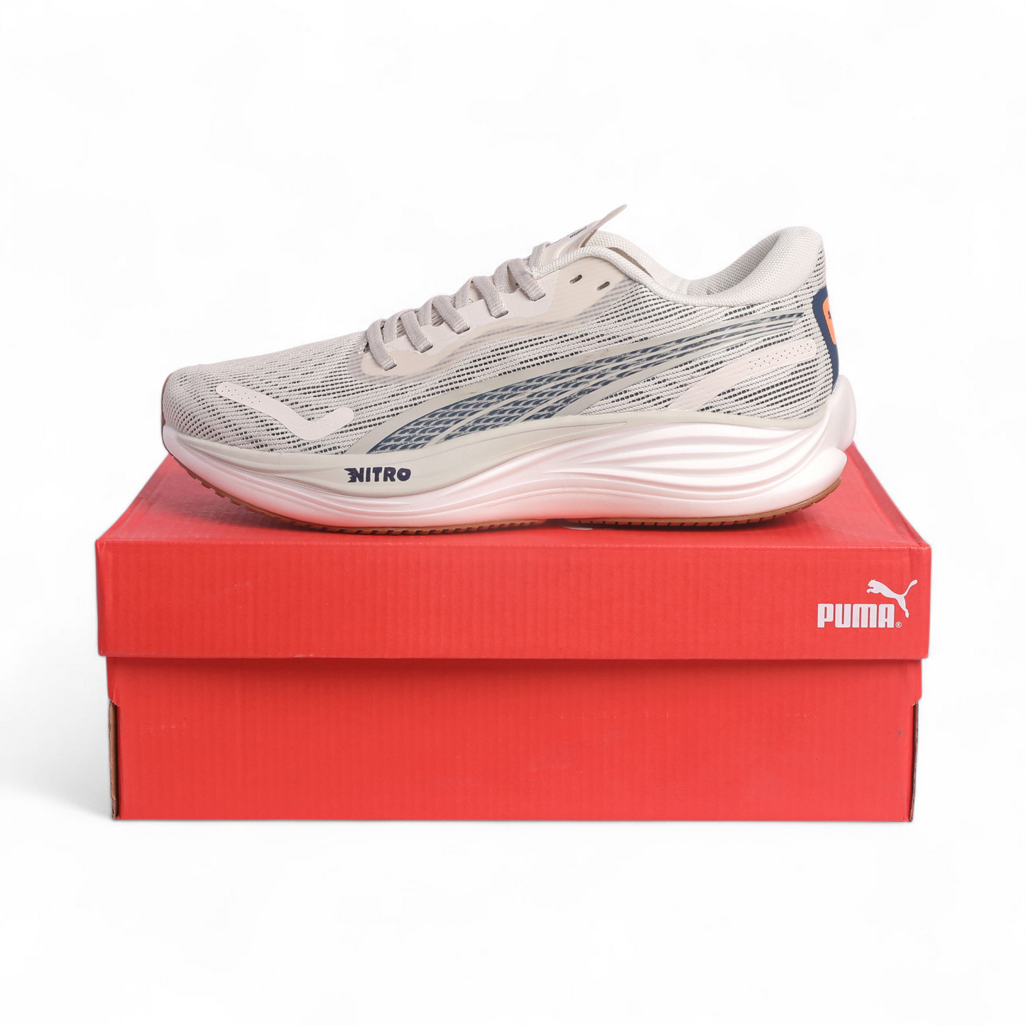 Puma Velocity Nitro 3 Running Shoes BV - in Beige