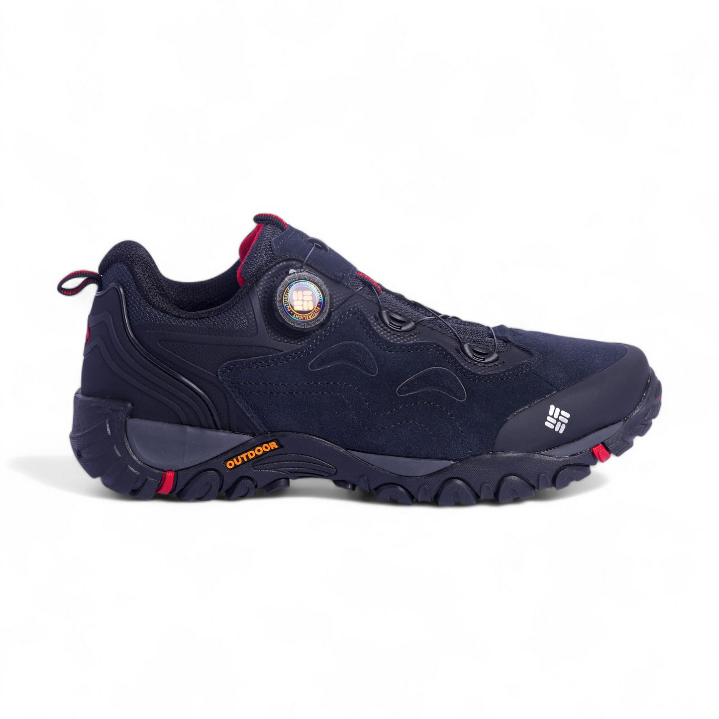 Columbia Leather Outdoor Sneakers CO - in Navy