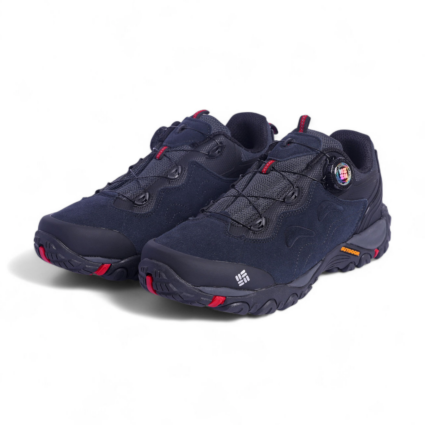 Columbia Leather Outdoor Sneakers CO - in Navy