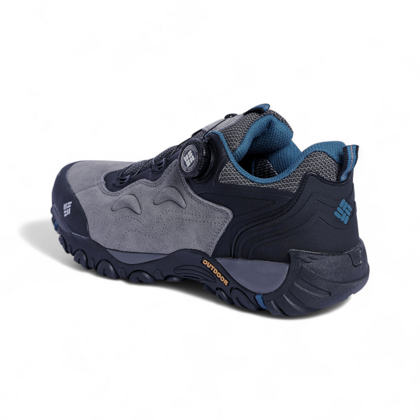 Columbia Leather Outdoor Sneakers CO - in gray×sky