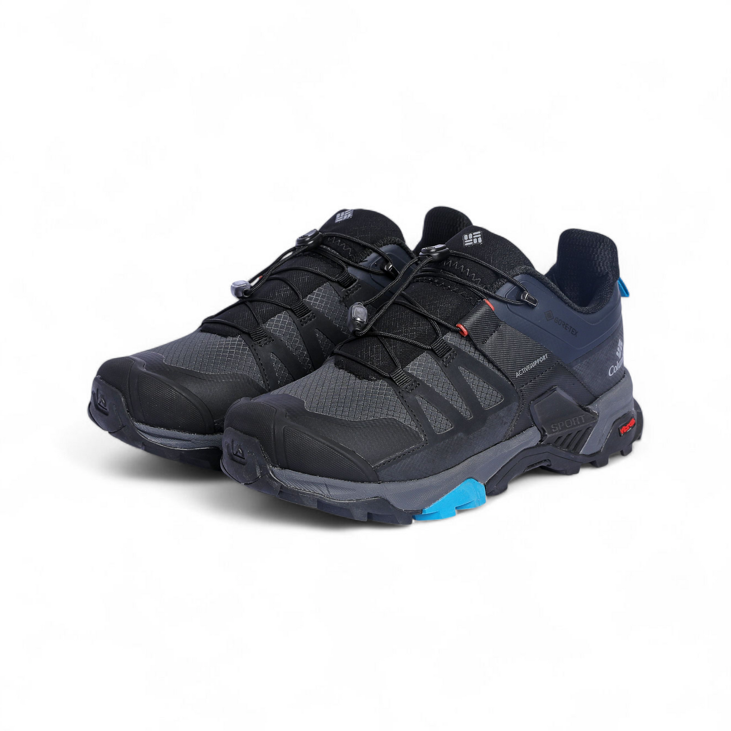Columbia Gore-Tex running shoes GT - in Gray×blue