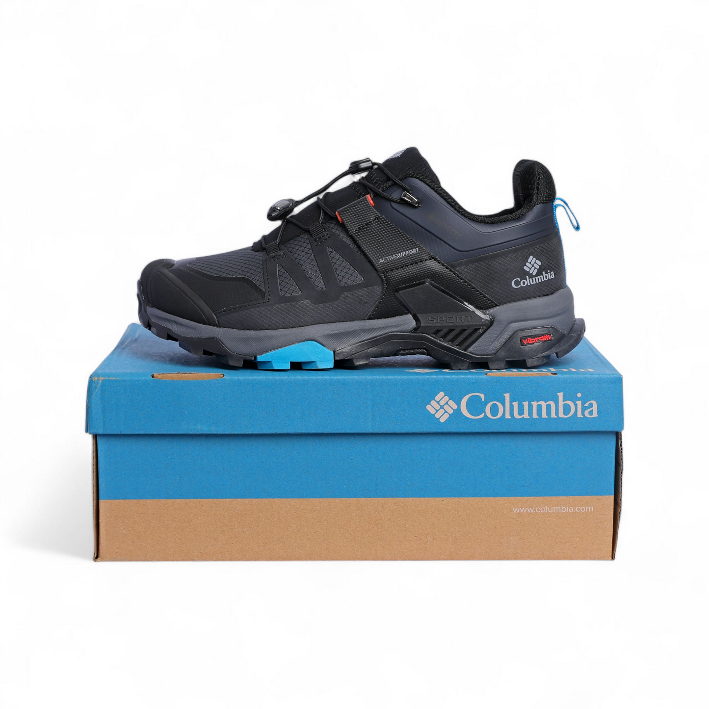 Columbia Gore-Tex running shoes GT - in Gray×blue