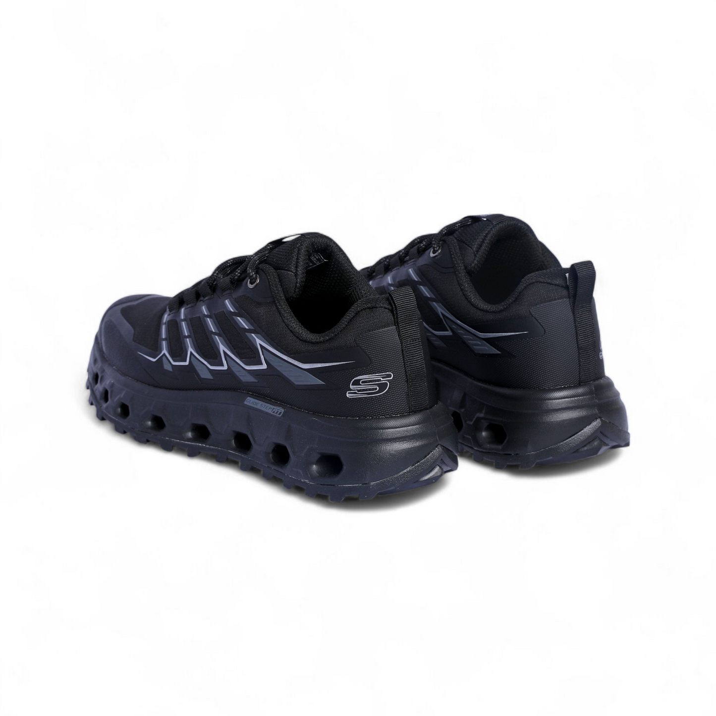 Skechers Glide-Step Trail – Flex Outdoor Sneaker Ai - in Black