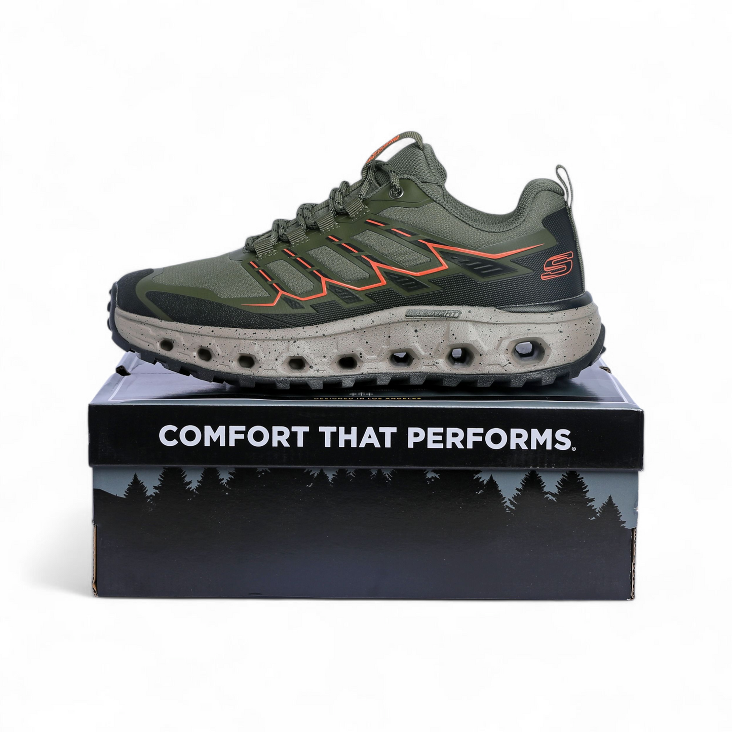 Skechers Glide-Step Trail – Flex Outdoor Sneaker Ai - in Green