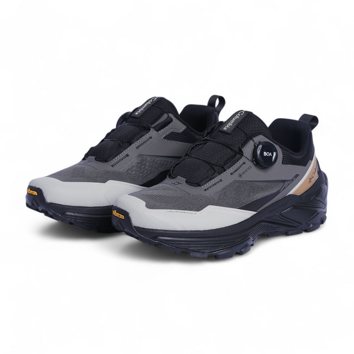 Columbia Waterproof Outdoor Sneakers BOA - in black×Beige