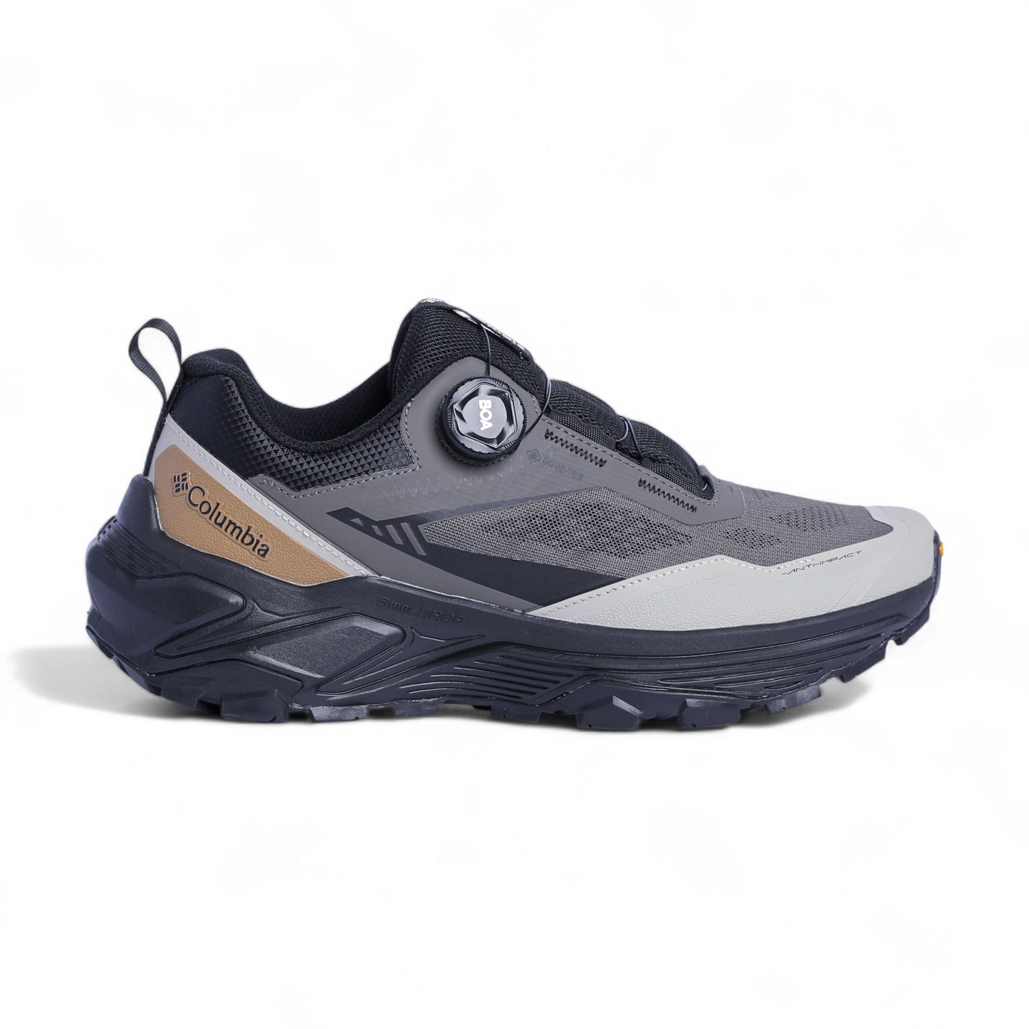 Columbia Waterproof Outdoor Sneakers BOA - in black×Beige
