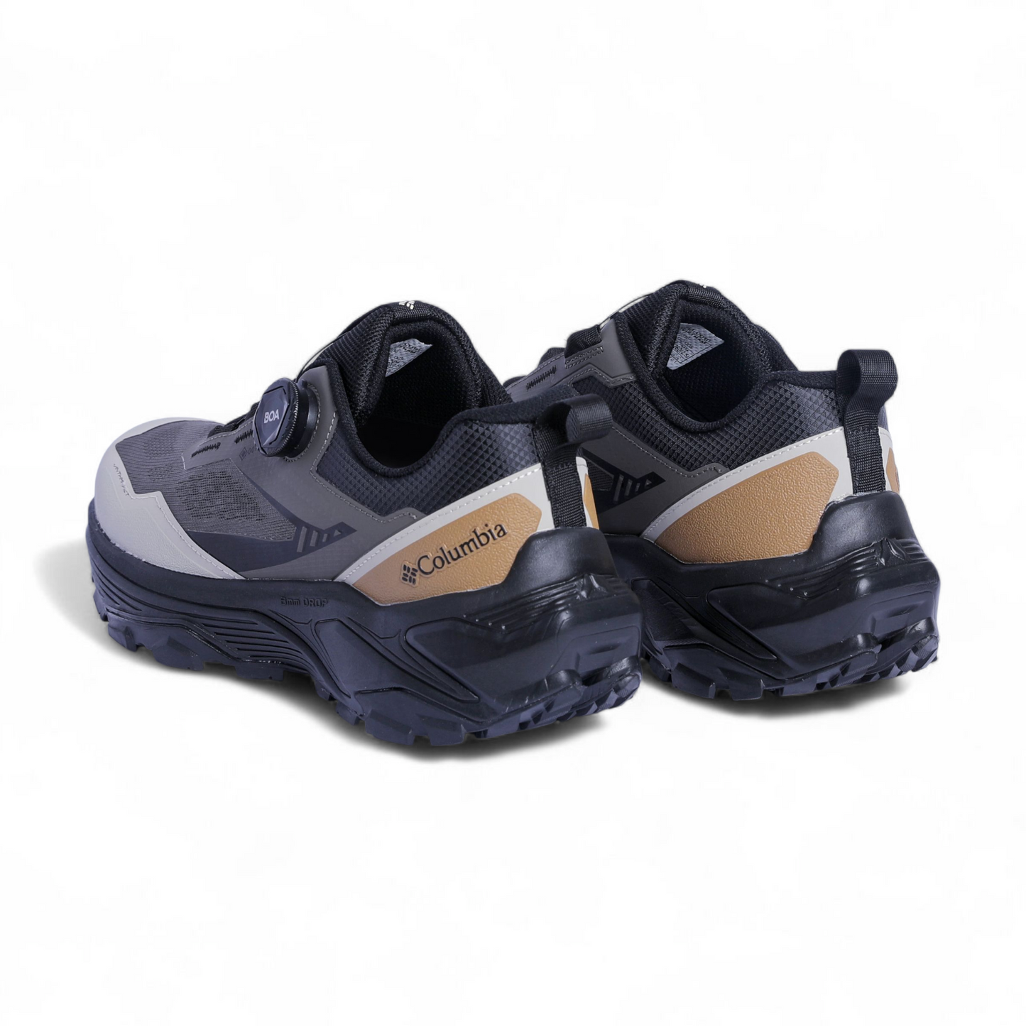Columbia Waterproof Outdoor Sneakers BOA - in black×Beige