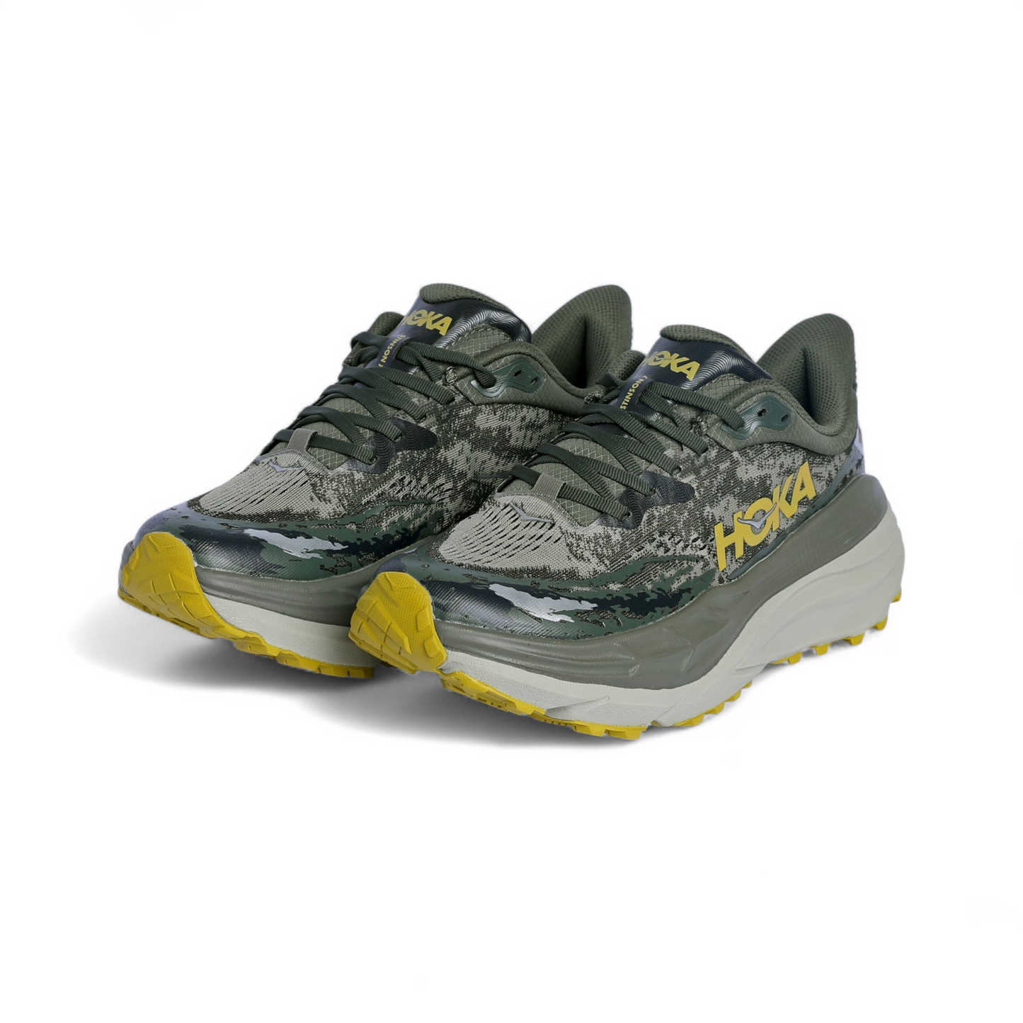 HOKA Stinson 7 – Maximum Cushioning Trail Running Shoes HS - in Green