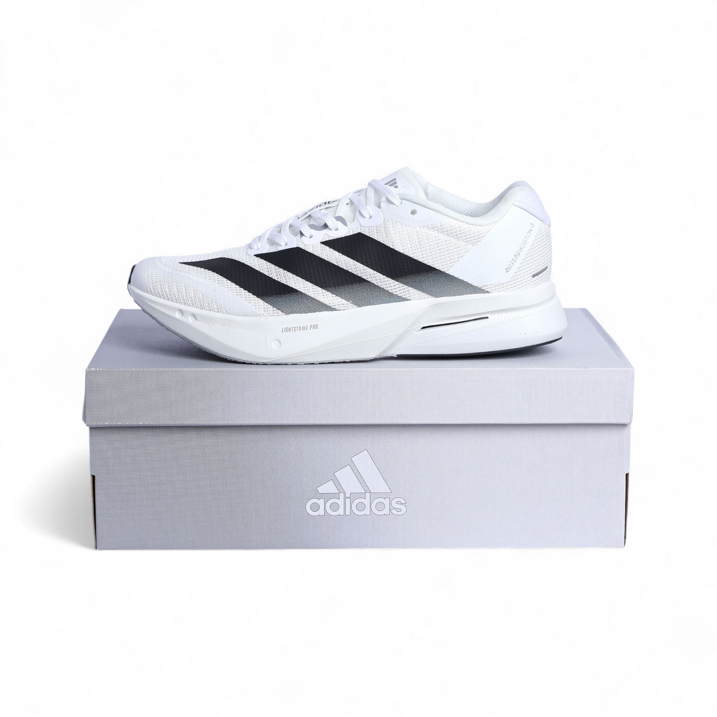 Adidas Adizero Boston 13 – Performance Running Shoes AB - in White×black