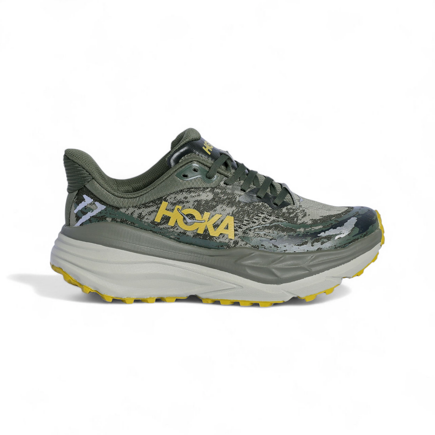 HOKA Stinson 7 – Maximum Cushioning Trail Running Shoes HS - in Green