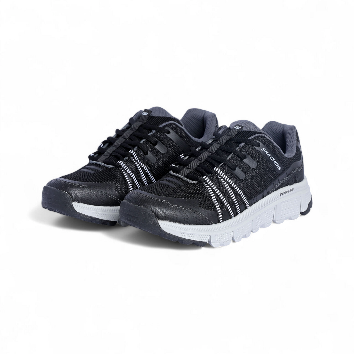 Skechers Summits – Cushioned Low-Top Casual Shoes AT - in Black